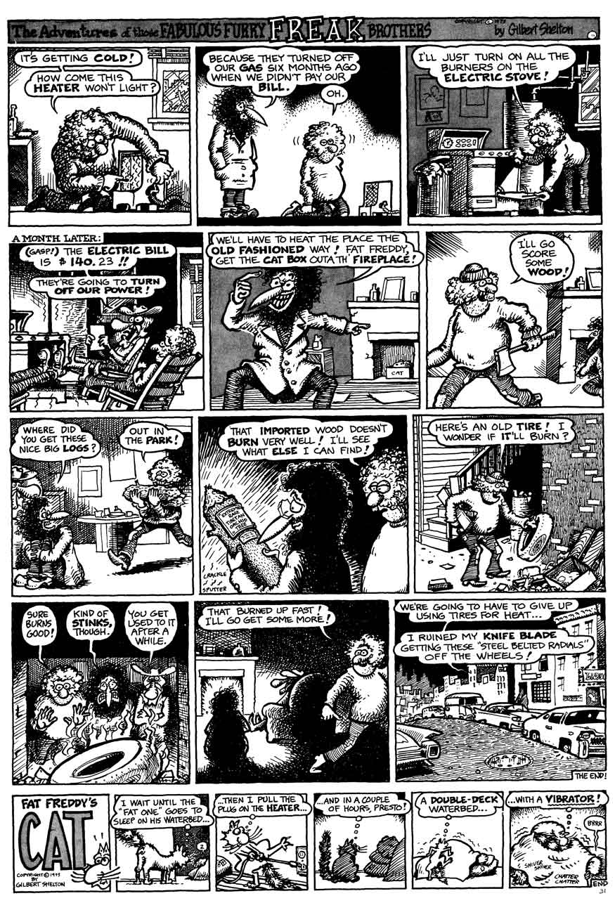 Read online The Fabulous Furry Freak Brothers comic -  Issue #3 - 32