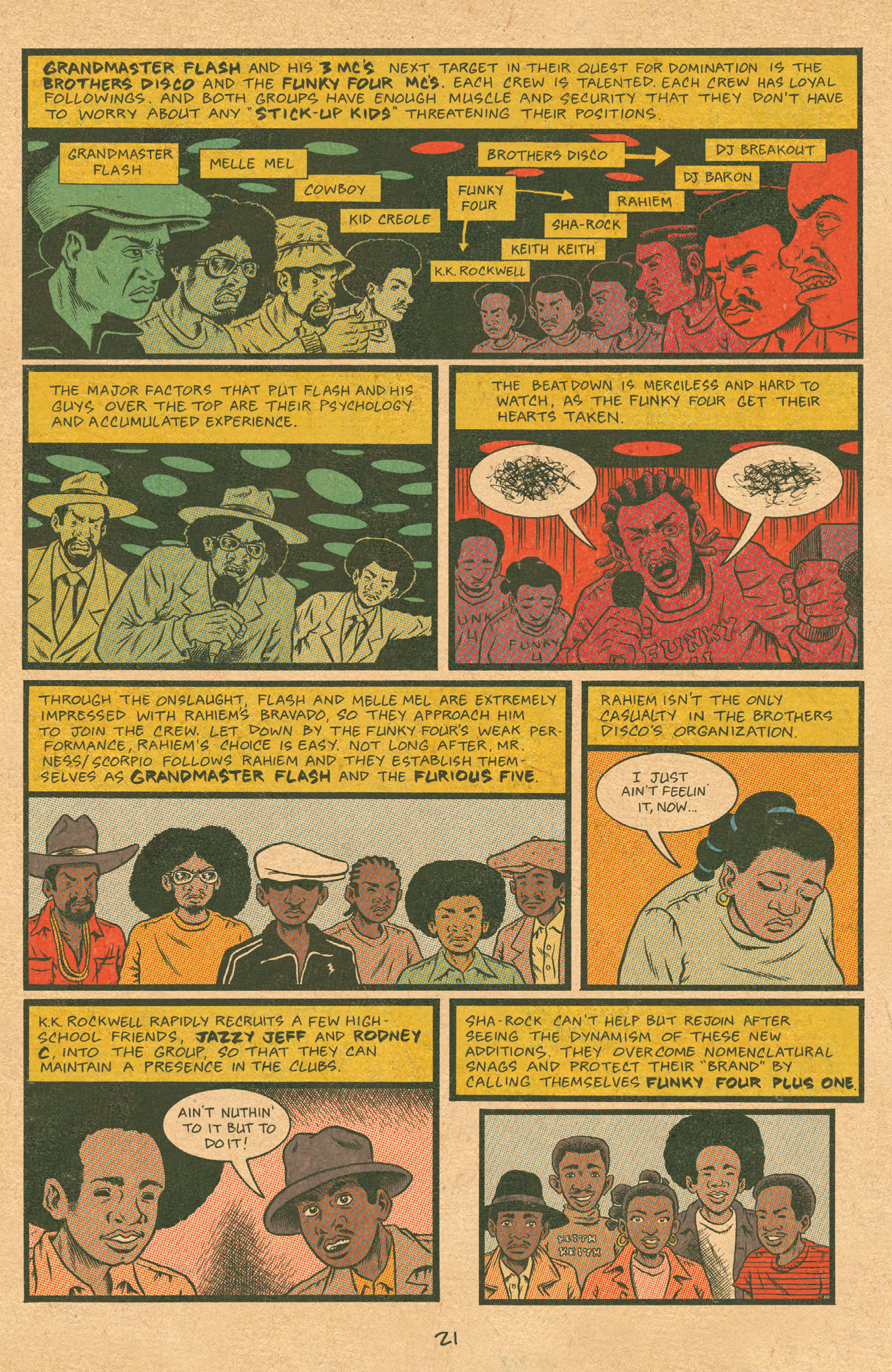 Read online Hip Hop Family Tree (2015) comic -  Issue #1 - 23