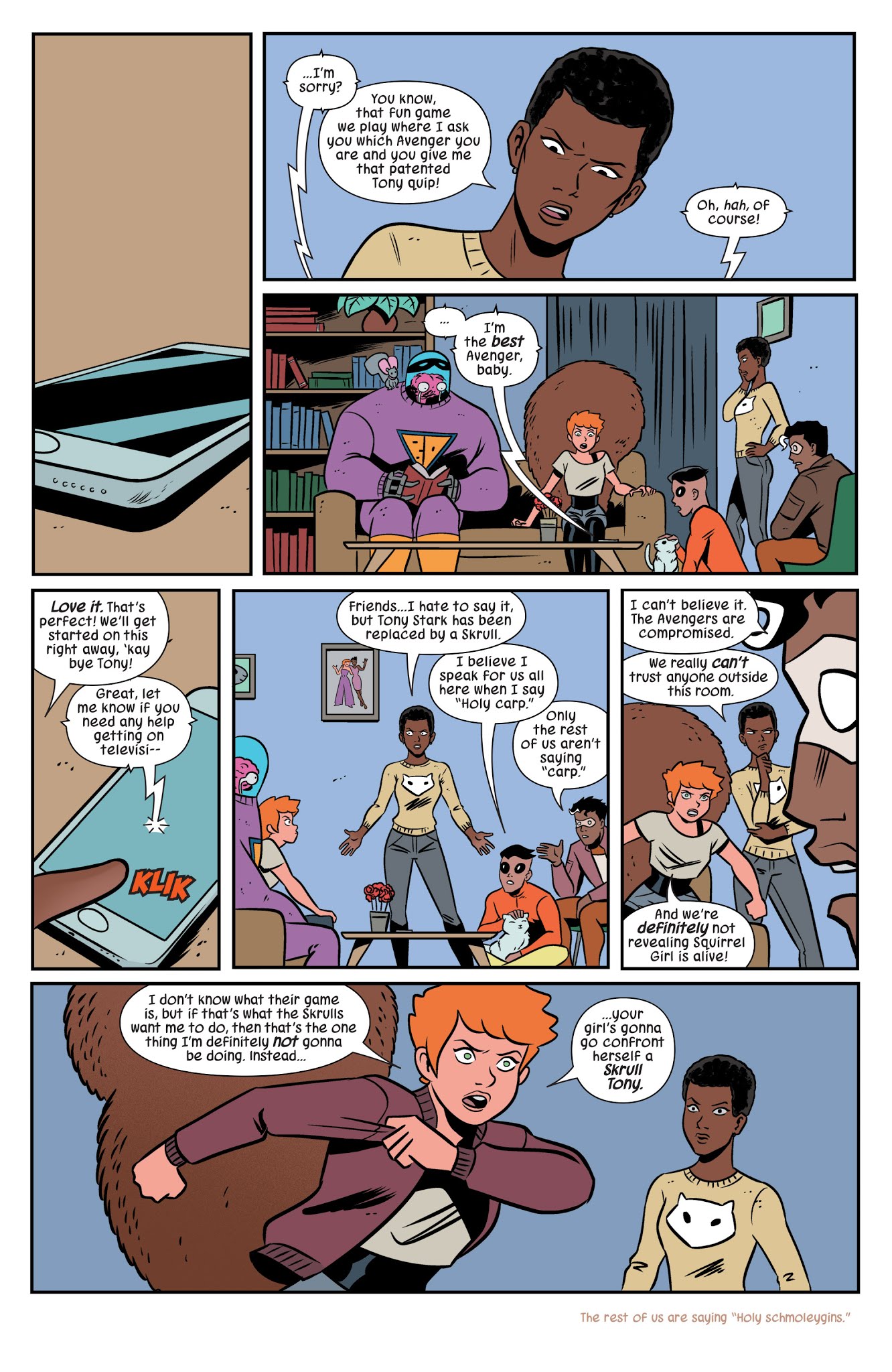Read online The Unbeatable Squirrel Girl II comic -  Issue #38 - 13