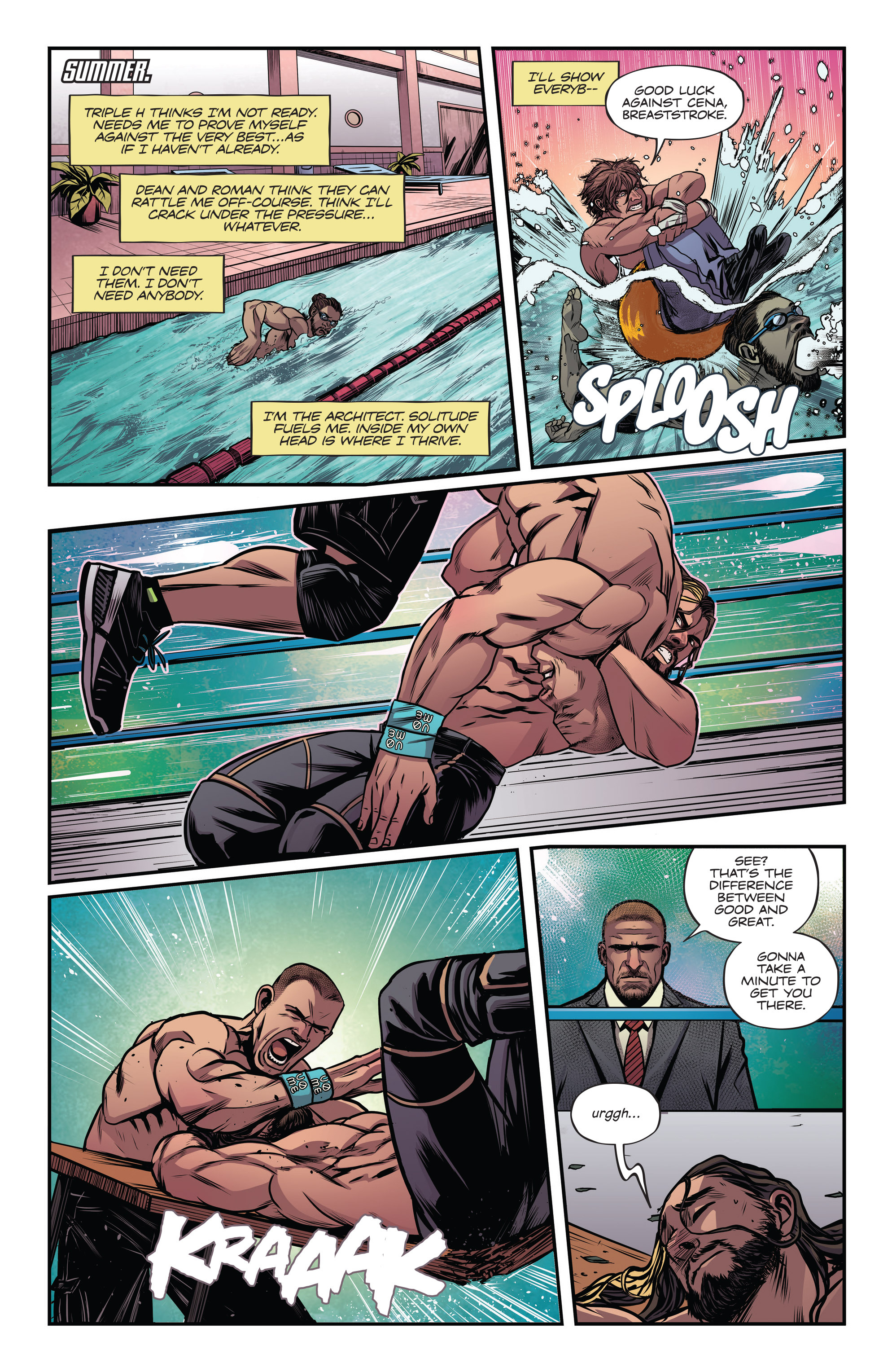 Read online WWE comic -  Issue #1 - 10
