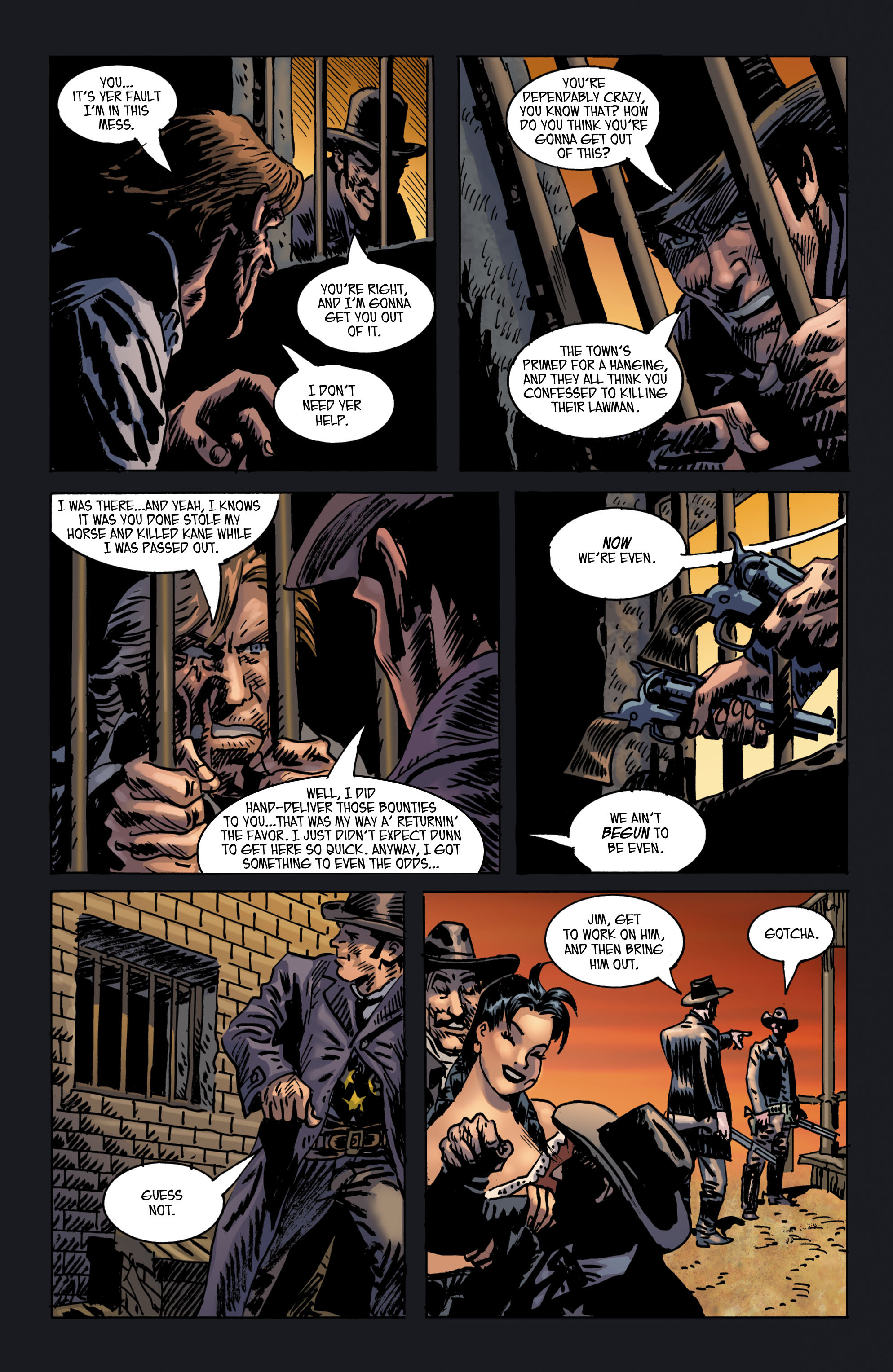 Read online Jonah Hex (2006) comic -  Issue #54 - 16