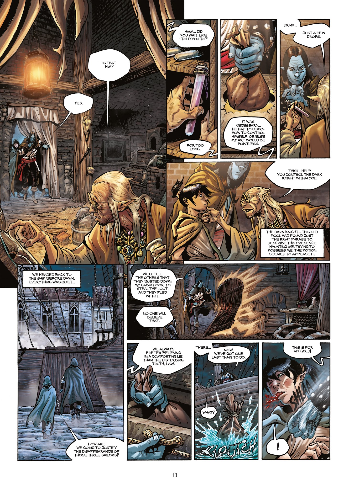 Read online Elves comic -  Issue #17 - 13