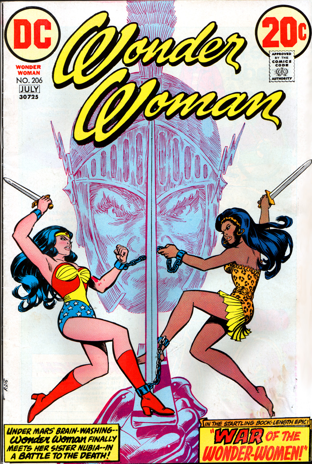 Read online Wonder Woman (1942) comic -  Issue #206 - 1