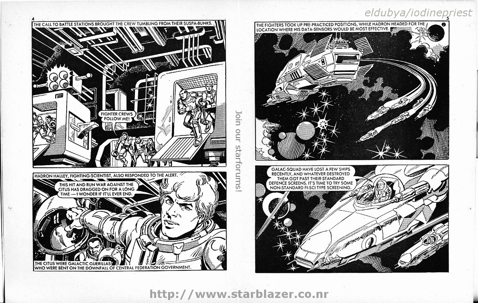 Read online Starblazer comic -  Issue #109 - 4