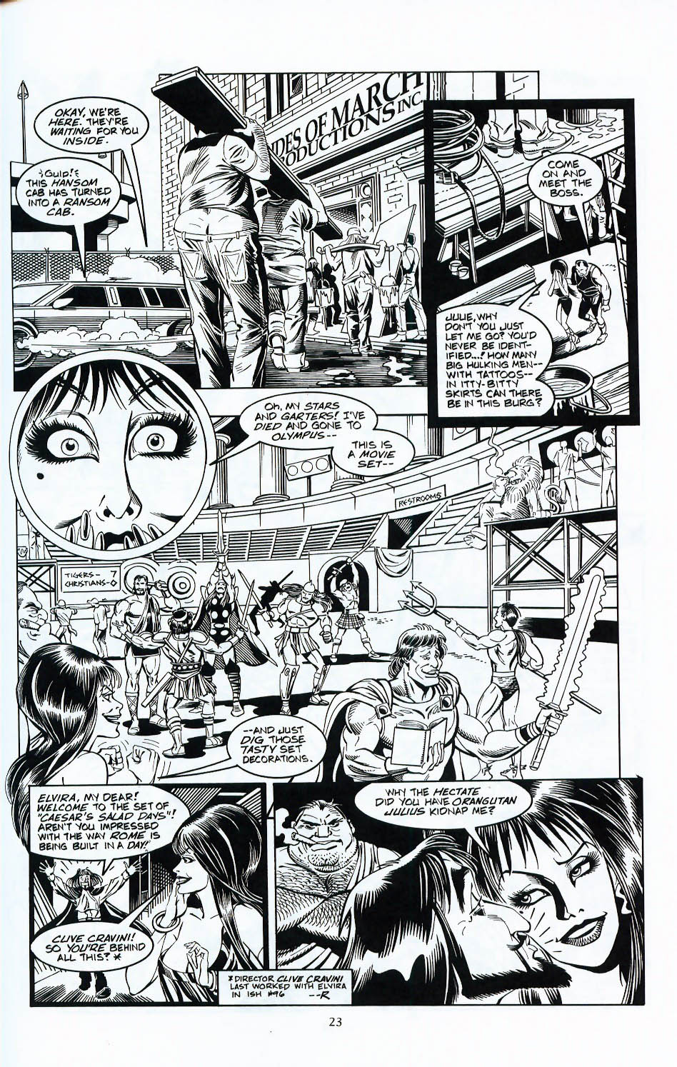 Read online Elvira, Mistress of the Dark comic -  Issue #117 - 20