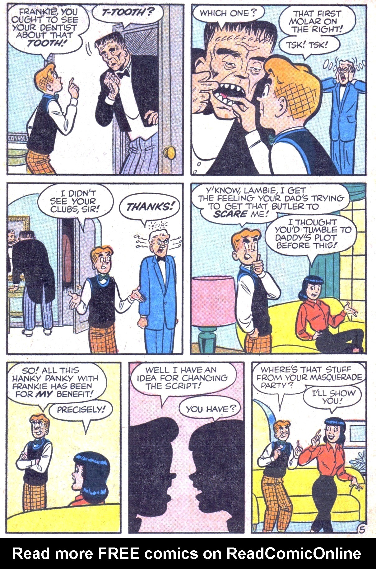 Read online Archie (1960) comic -  Issue #125 - 7