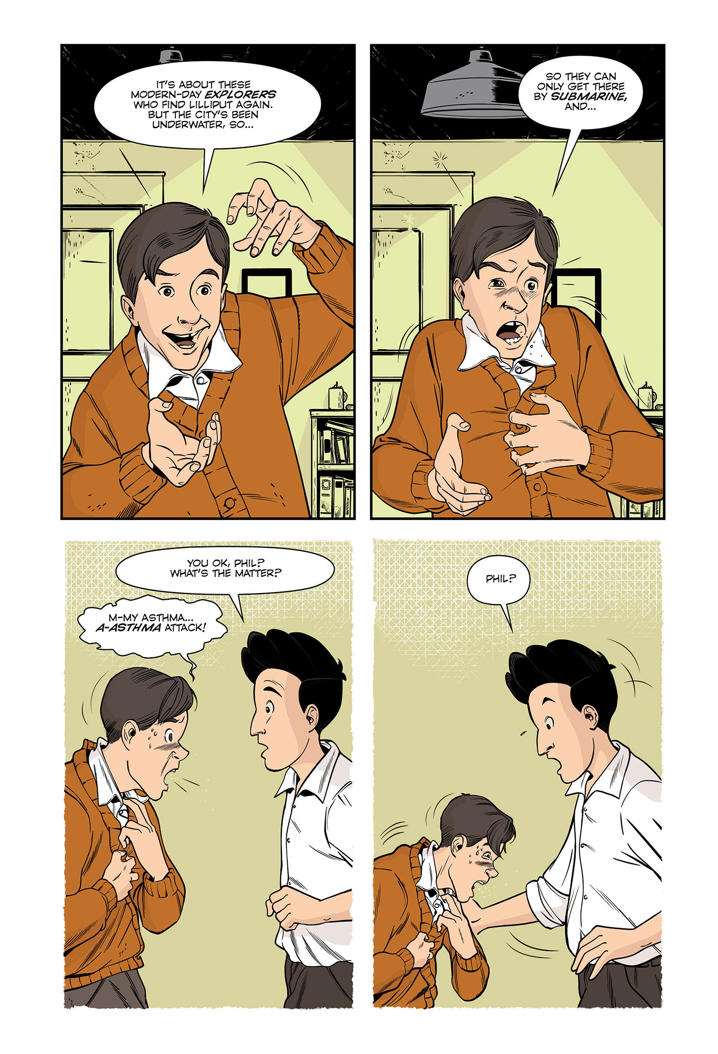 Read online Philip K. Dick: A Comics Biography comic -  Issue # TPB - 19