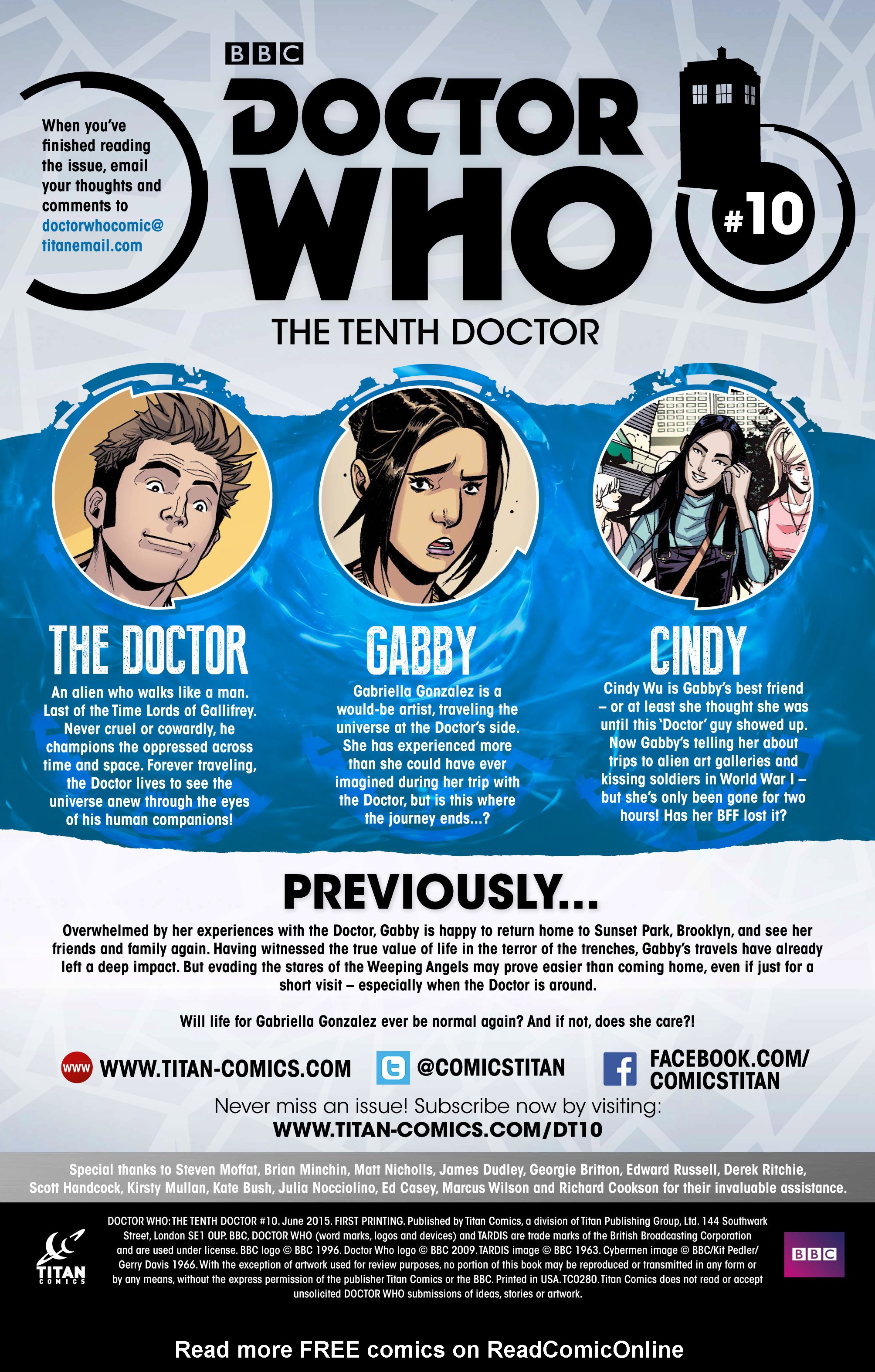 Read online Doctor Who: The Tenth Doctor comic -  Issue #10 - 3