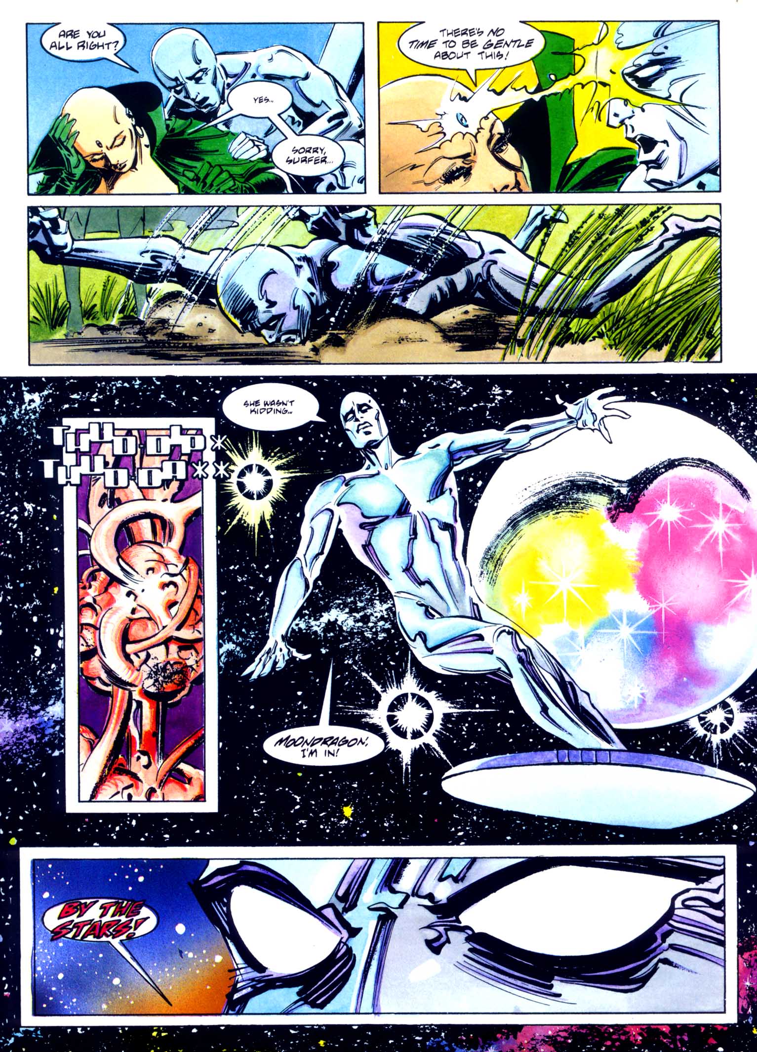 Read online Marvel Graphic Novel comic -  Issue #71 - Silver Surfer - Homecoming - 53