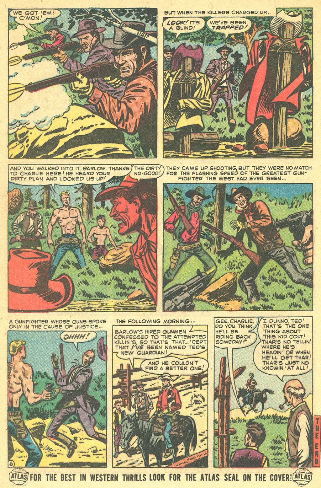 Read online Kid Colt Outlaw comic -  Issue #47 - 16