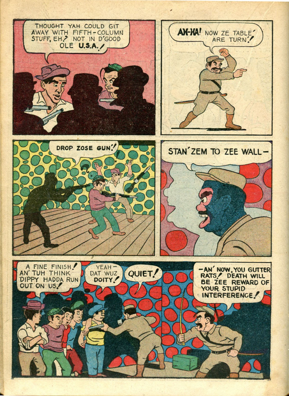 Read online Shadow Comics comic -  Issue #10 - 34
