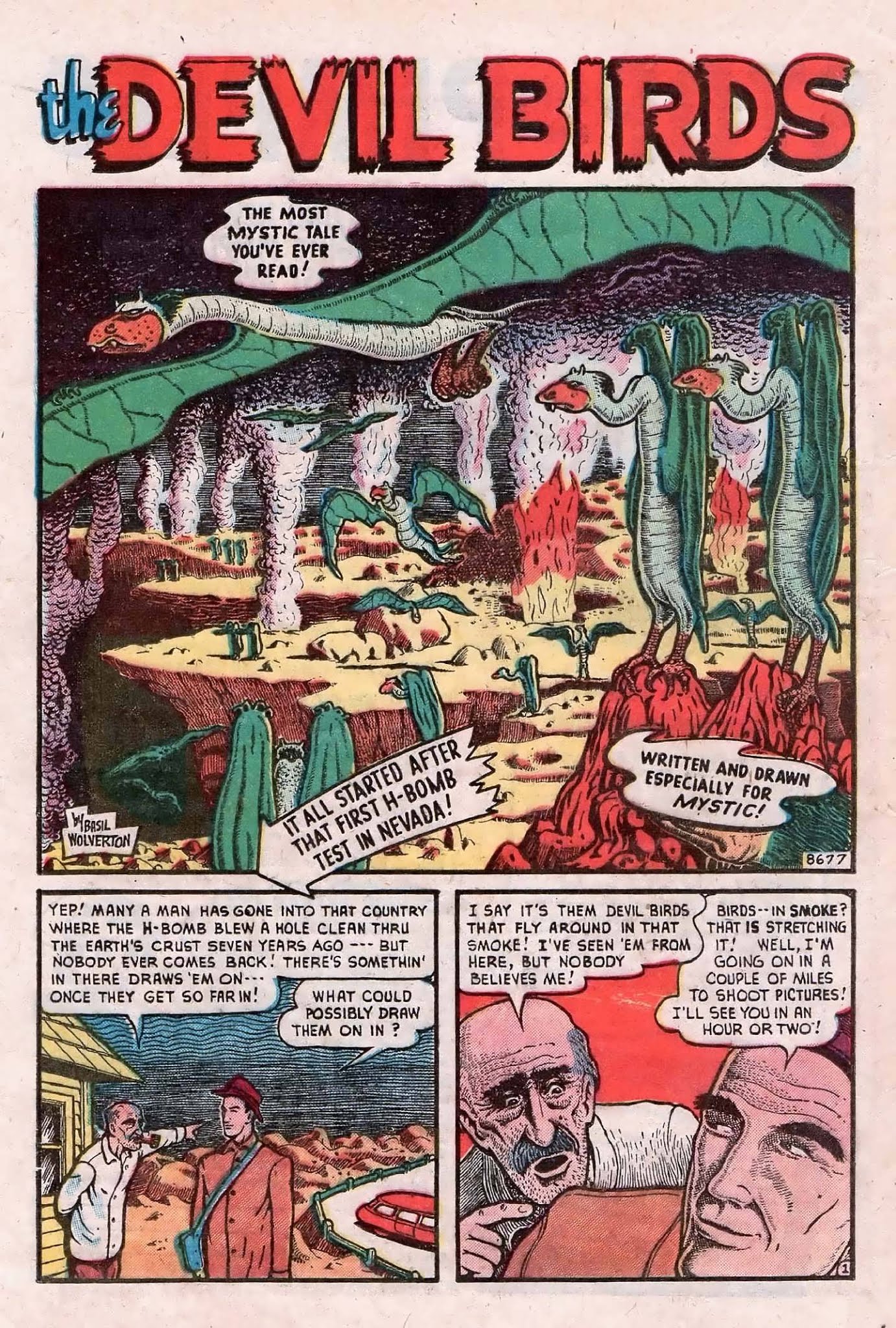 Read online Mystic (1951) comic -  Issue #4 - 19