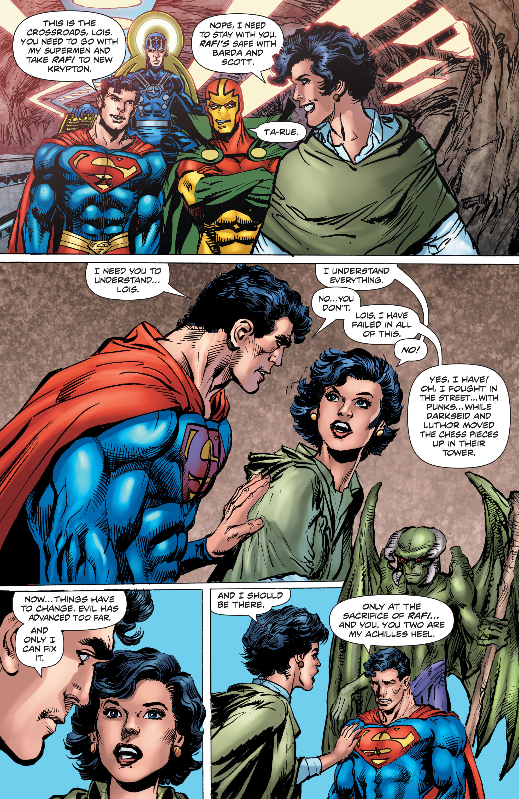 Read online Superman: The Coming of the Supermen comic -  Issue #5 - 15
