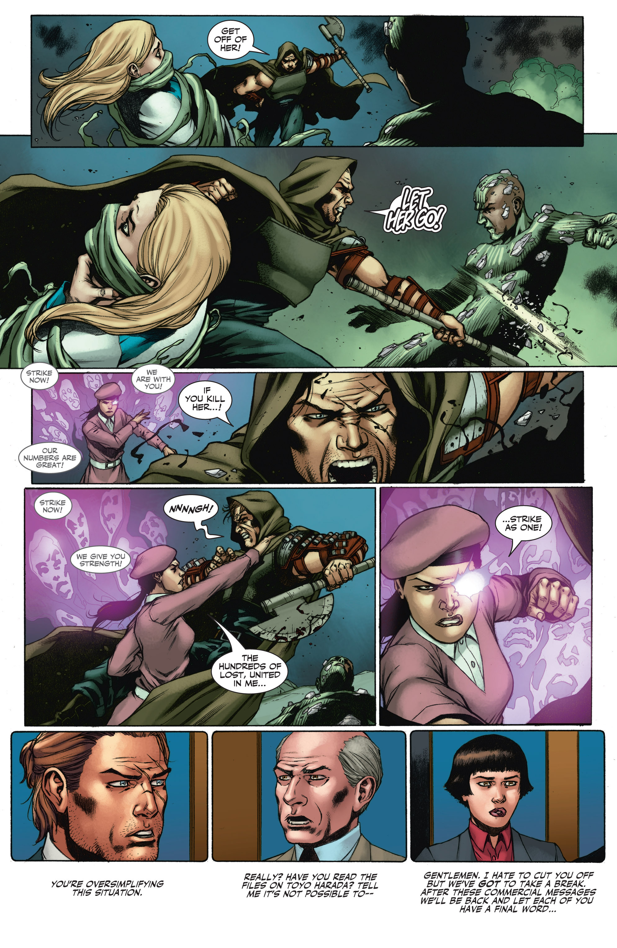 Read online Unity (2013) comic -  Issue #14 - 11