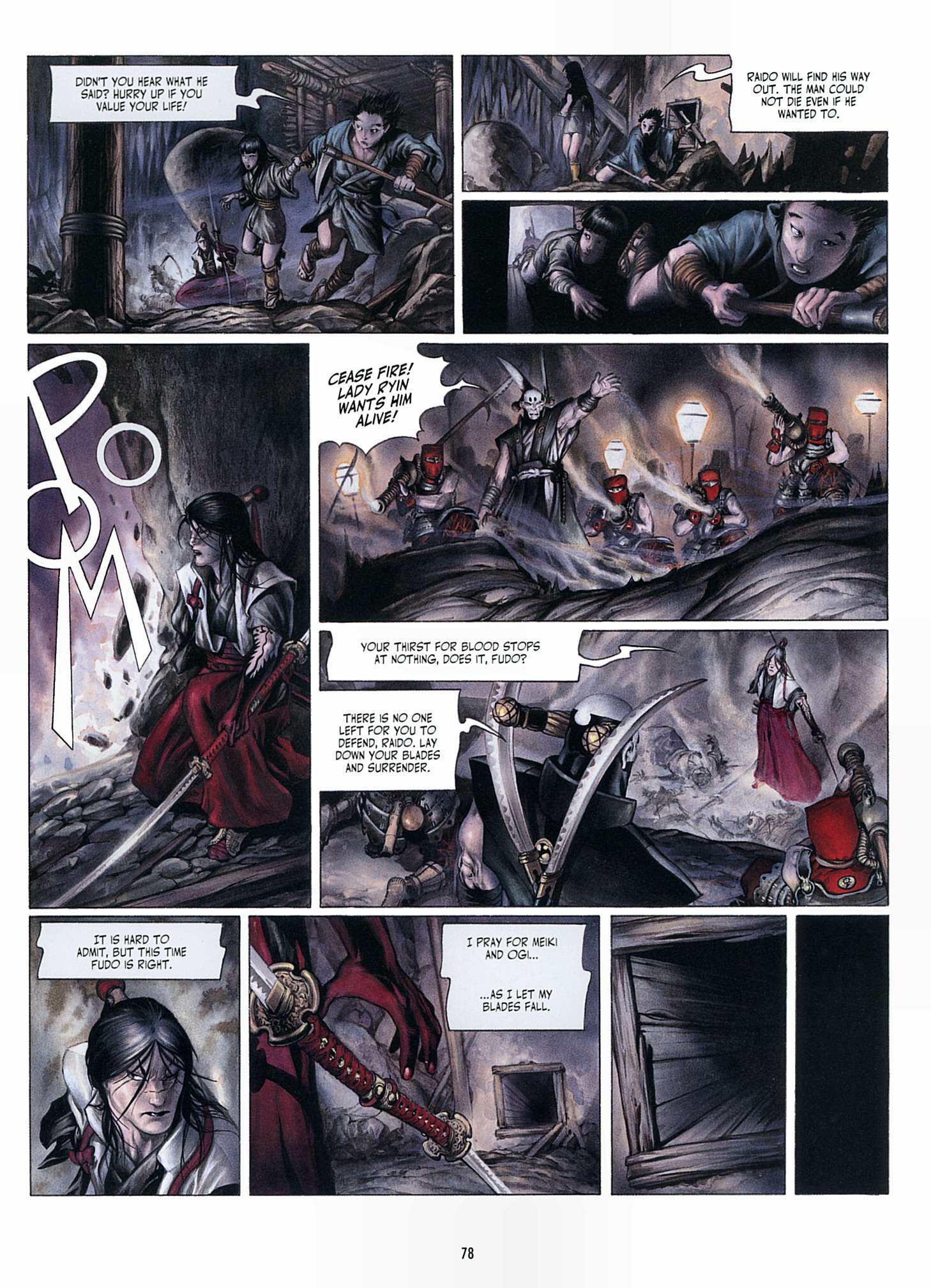 Read online Legend of the Scarlet Blades comic -  Issue # TPB - 79