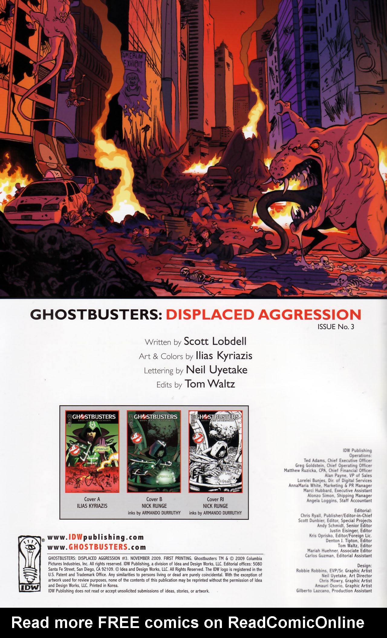 Read online Ghostbusters: Displaced Aggression comic -  Issue #3 - 2
