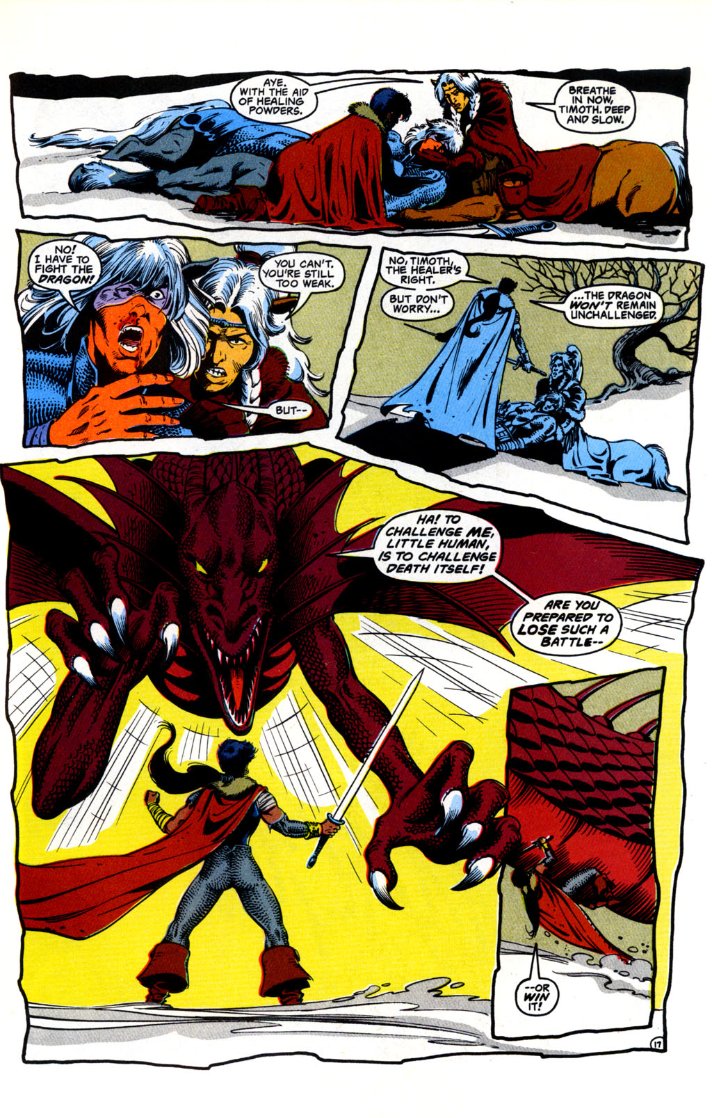 Read online Advanced Dungeons & Dragons comic -  Issue #26 - 17