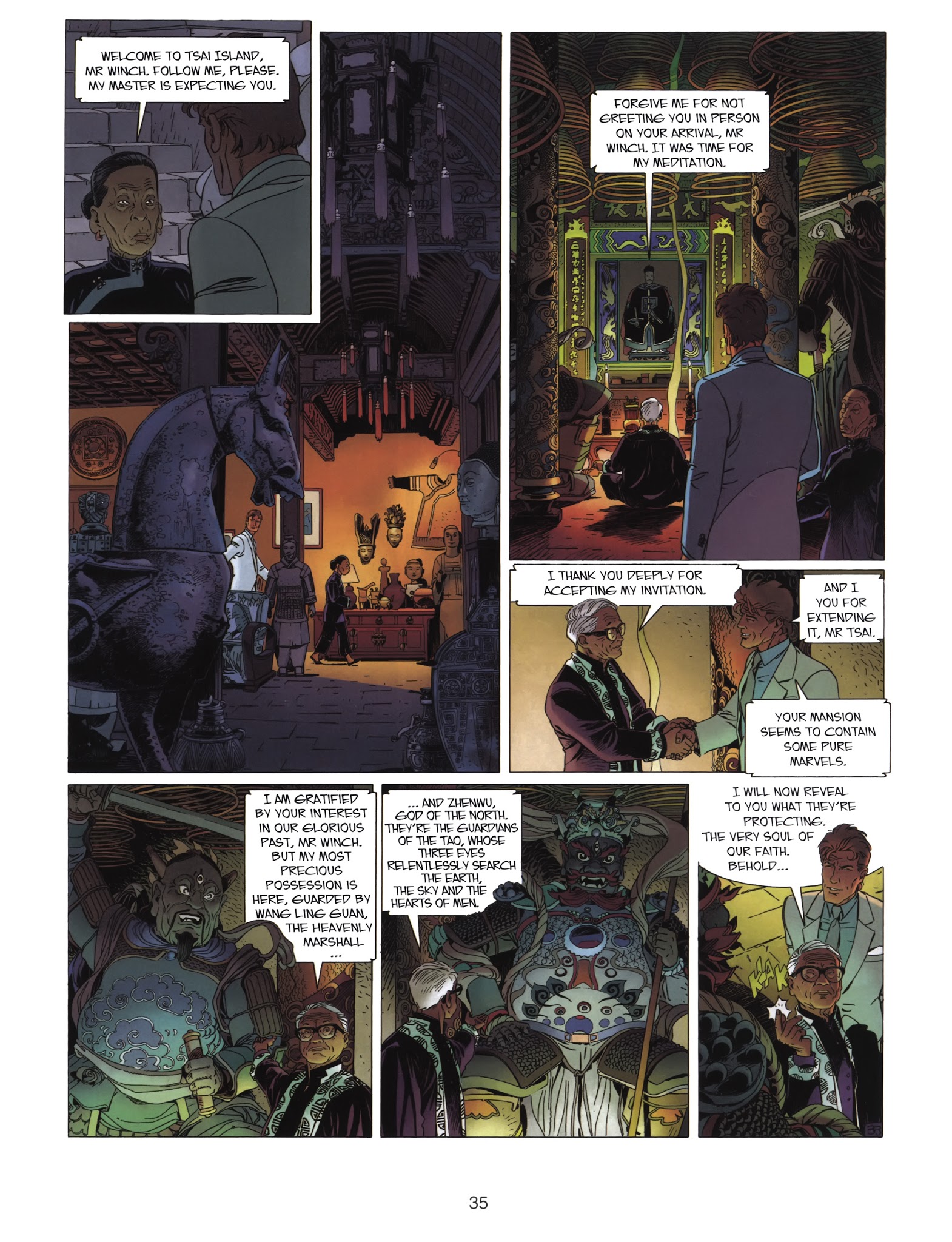 Read online Largo Winch comic -  Issue #11 - 37