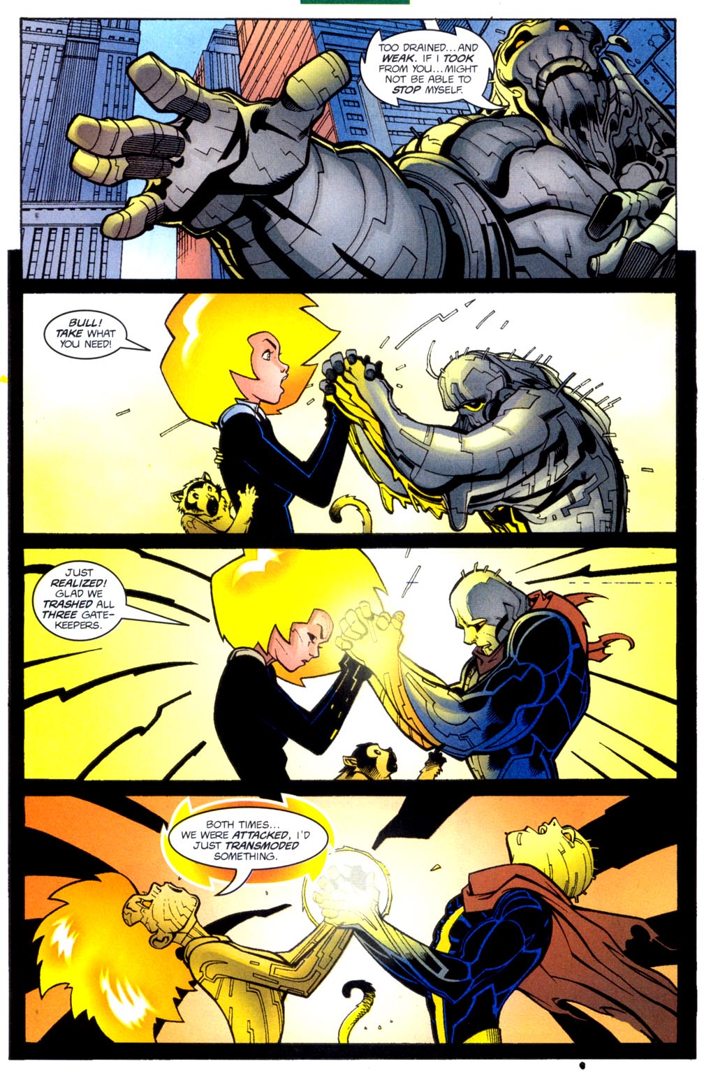 Read online Warlock (1999) comic -  Issue #2 - 22