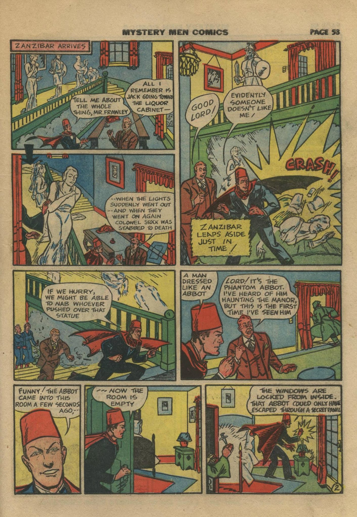 Read online Mystery Men Comics comic -  Issue #15 - 55