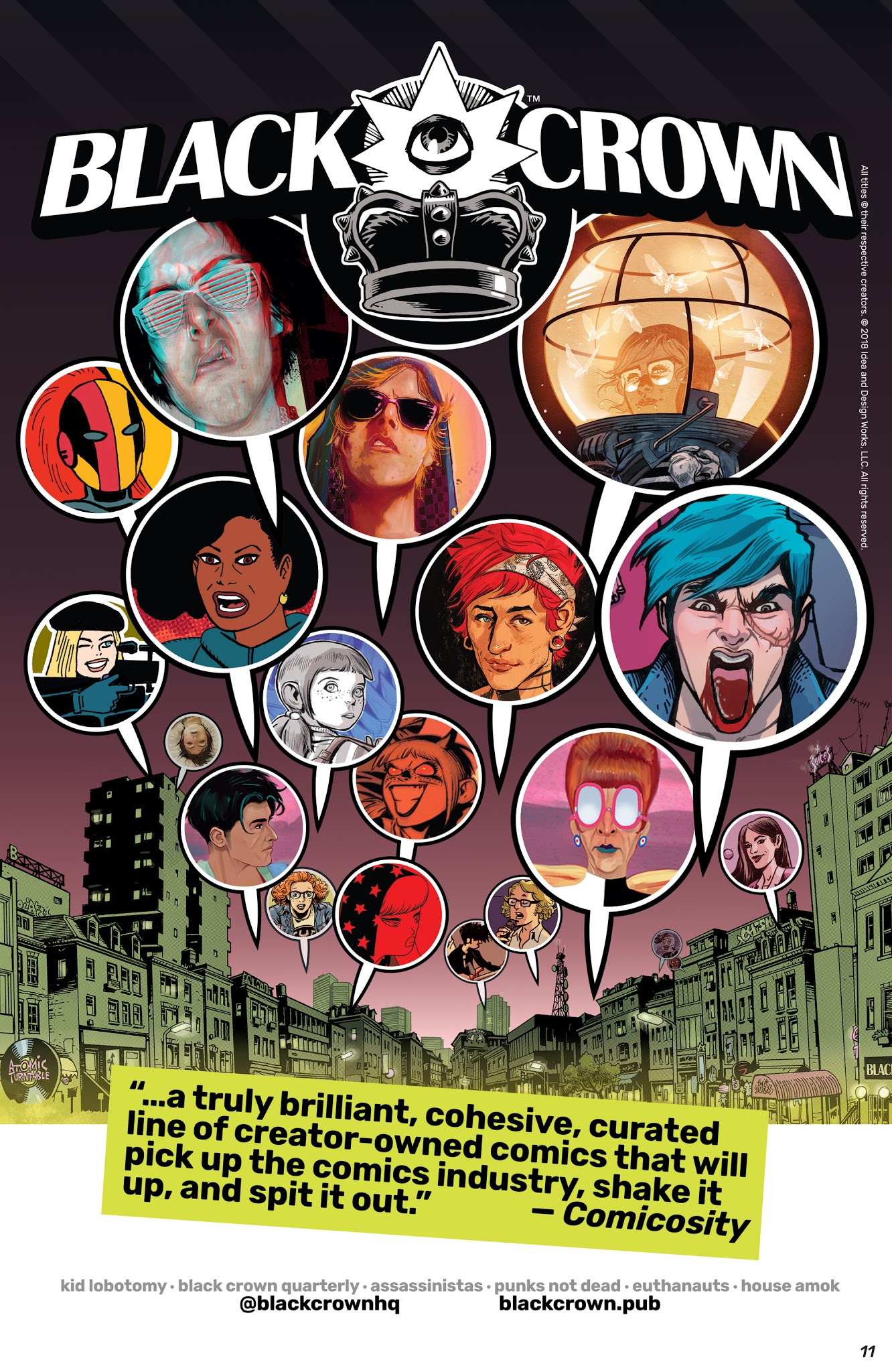 Read online Black Crown Quarterly comic -  Issue #3 - 12