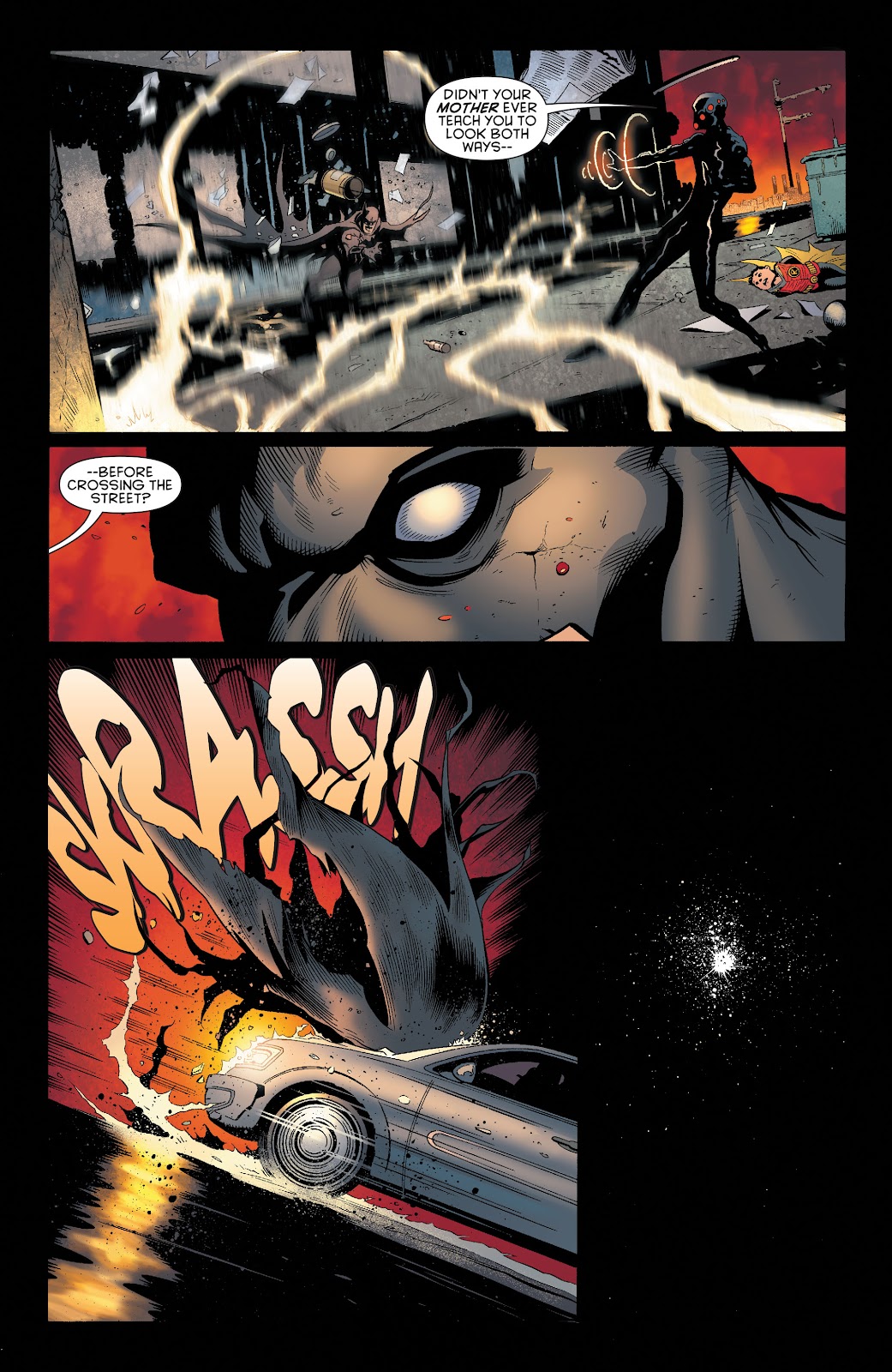 Batman and Robin (2011) issue Bad Blood (DC Essential Edition) (Part 1) - Page 64