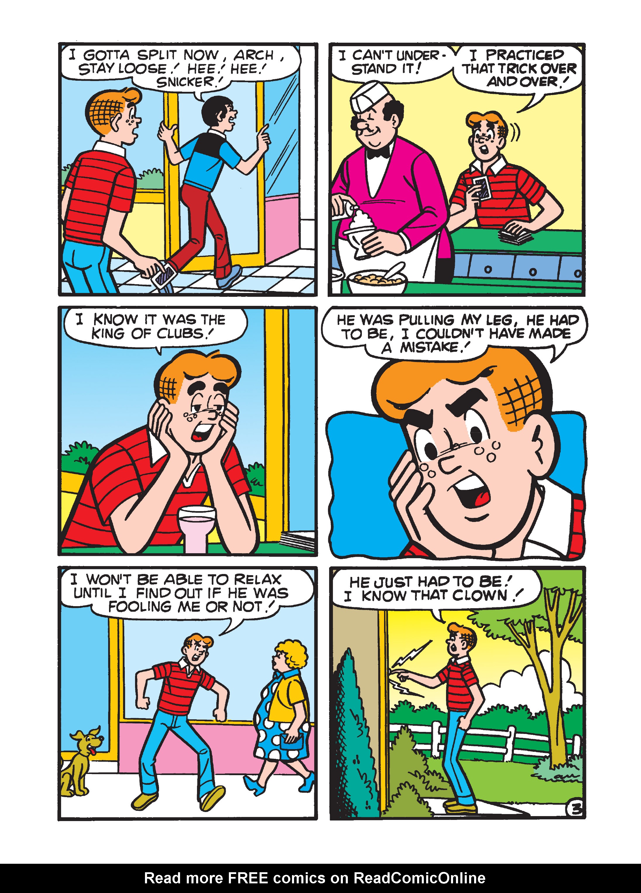 Read online Archie's Funhouse Double Digest comic -  Issue #6 - 190