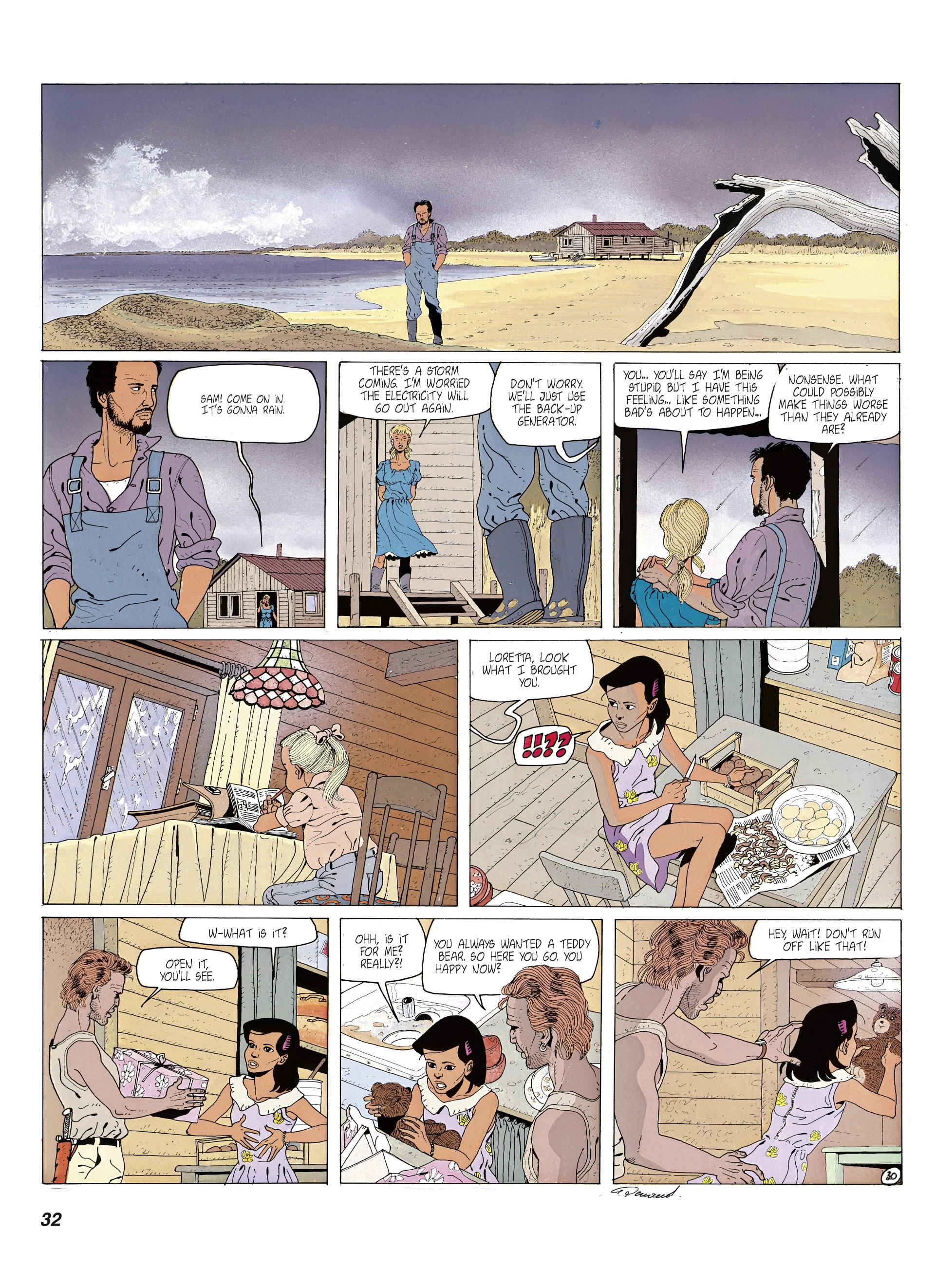 Read online Jessica Blandy comic -  Issue #3 - 32