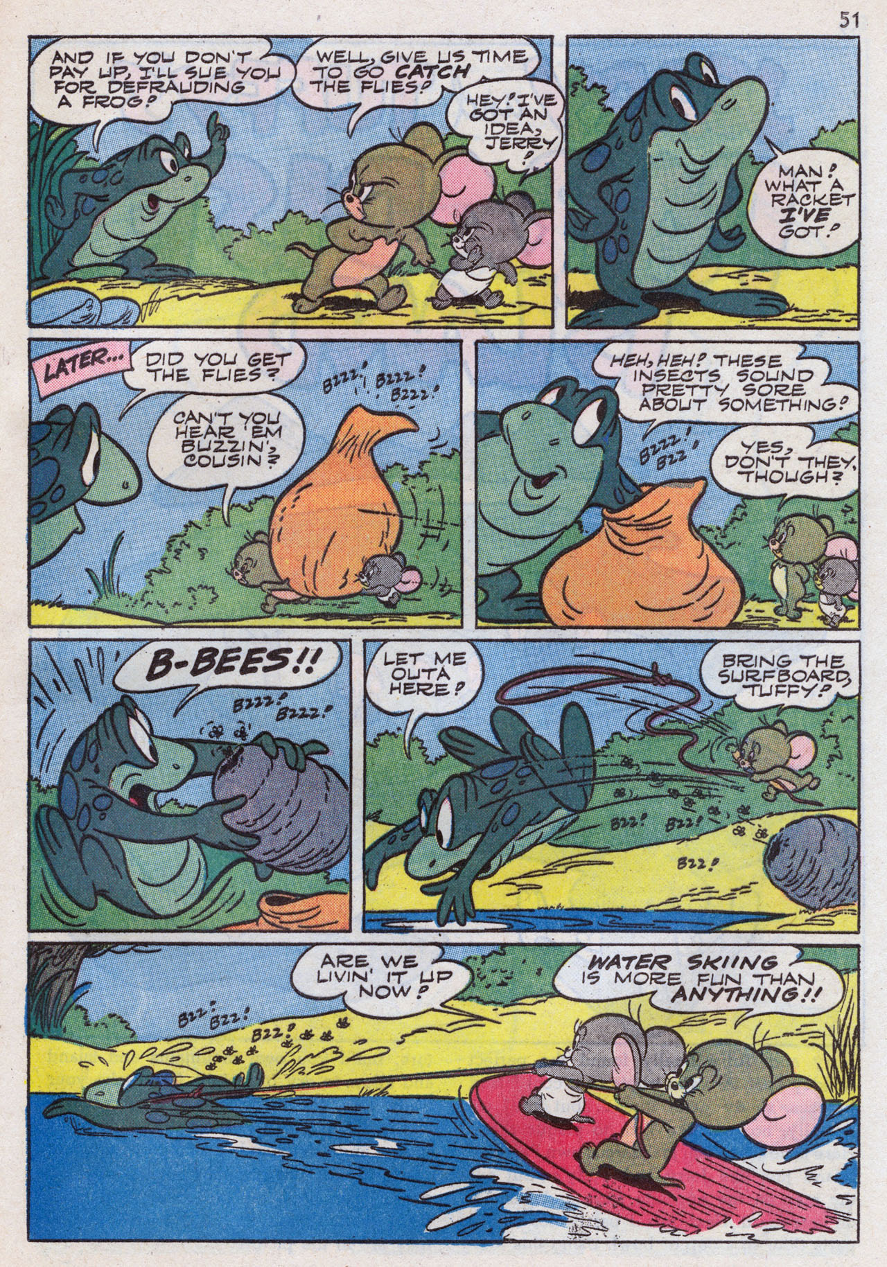 Read online Tom and Jerry's Summer Fun comic -  Issue #3 - 54