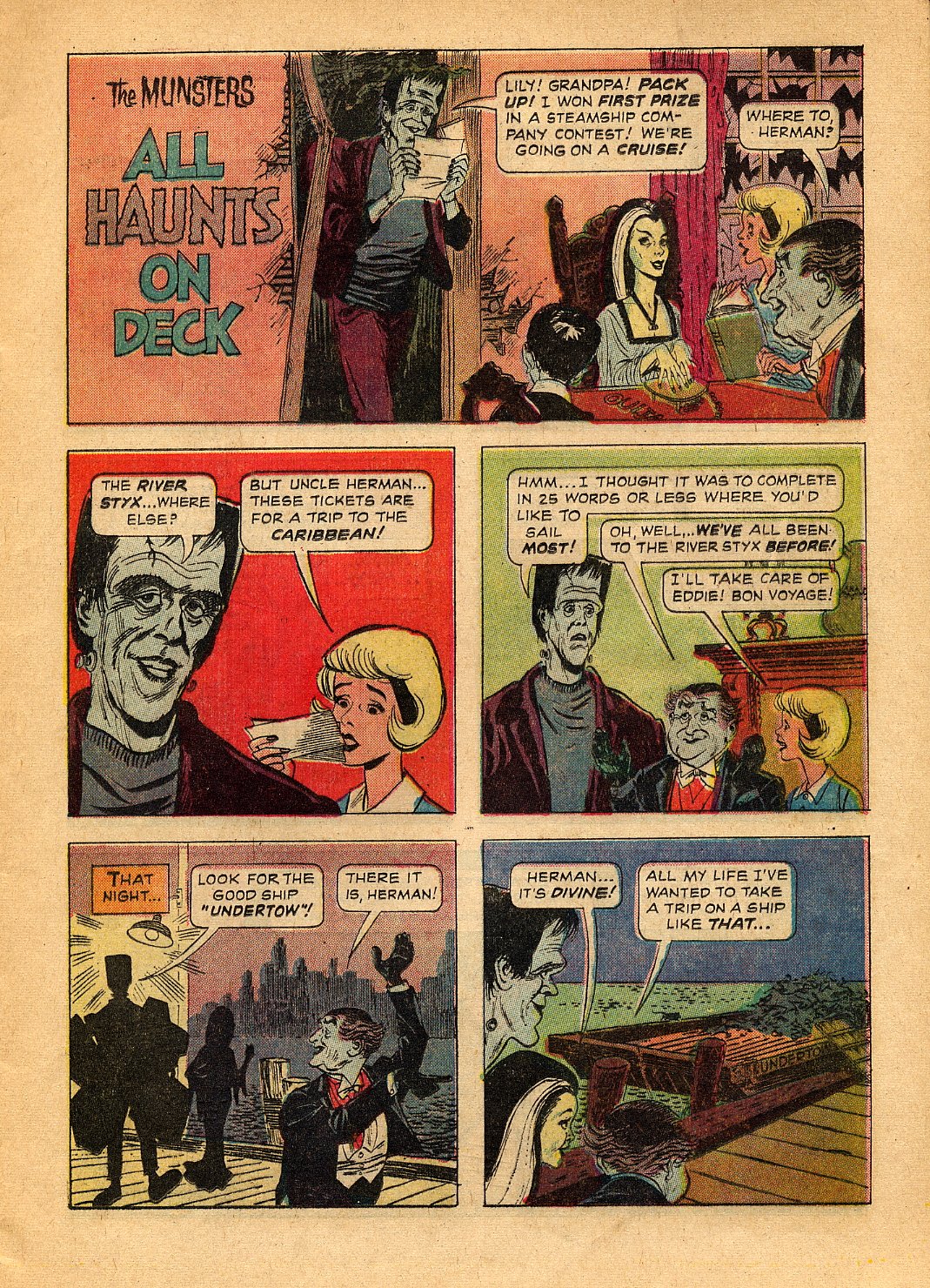 Read online The Munsters comic -  Issue #5 - 13