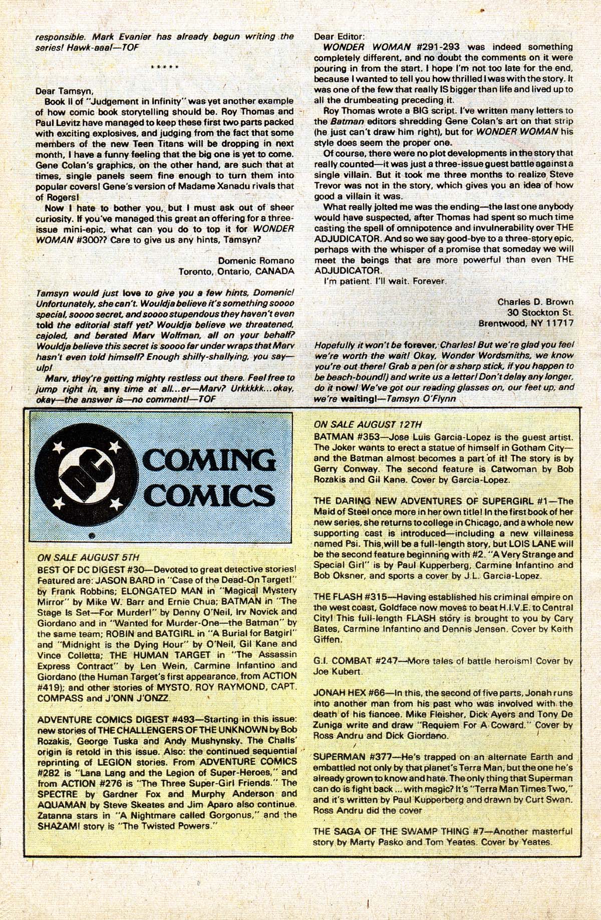 Read online Wonder Woman (1942) comic -  Issue #297 - 43
