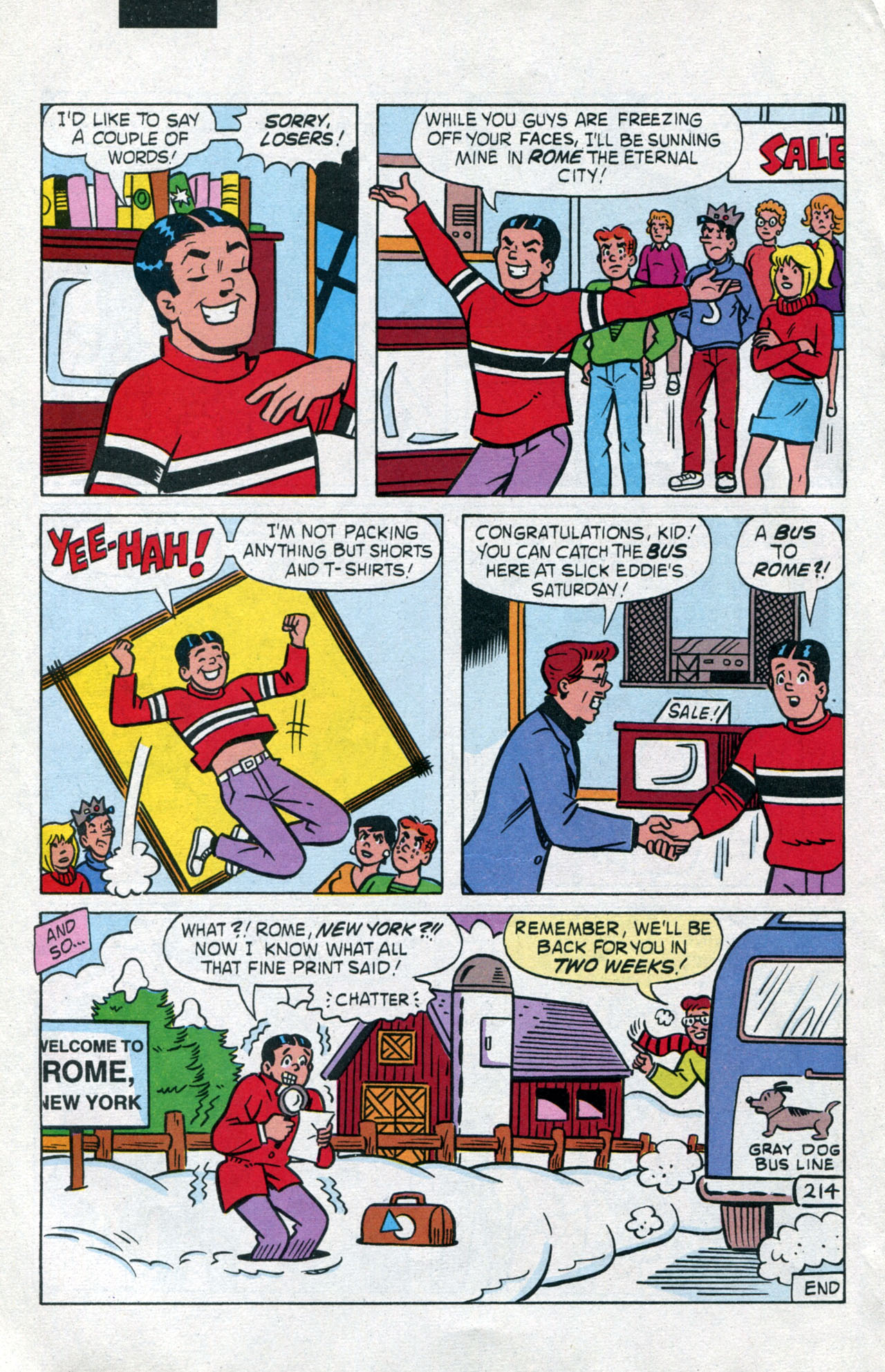 Read online Archie's Vacation Special comic -  Issue #2 - 28
