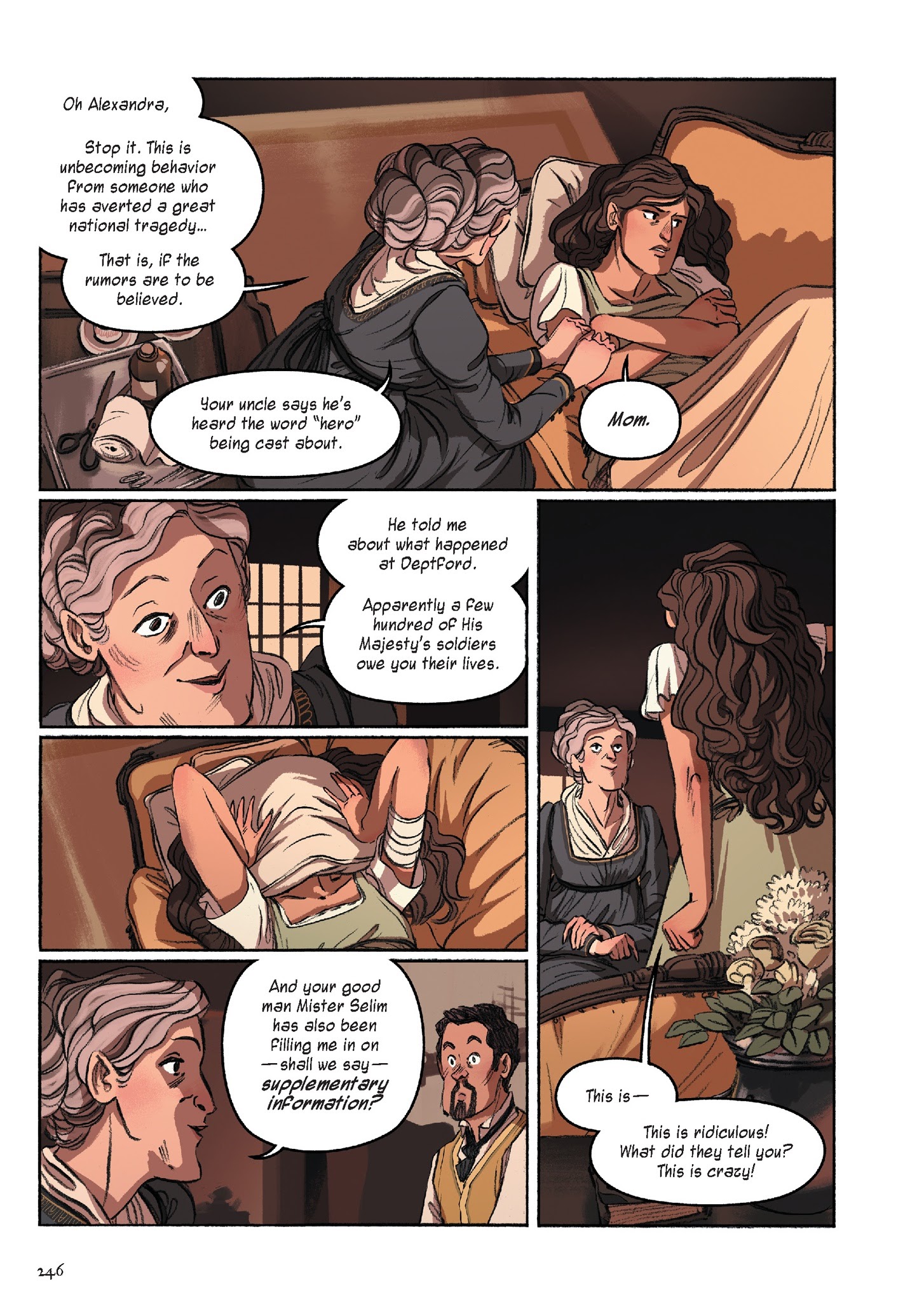 Read online Delilah Dirk and the King's Shilling comic -  Issue # TPB (Part 3) - 45
