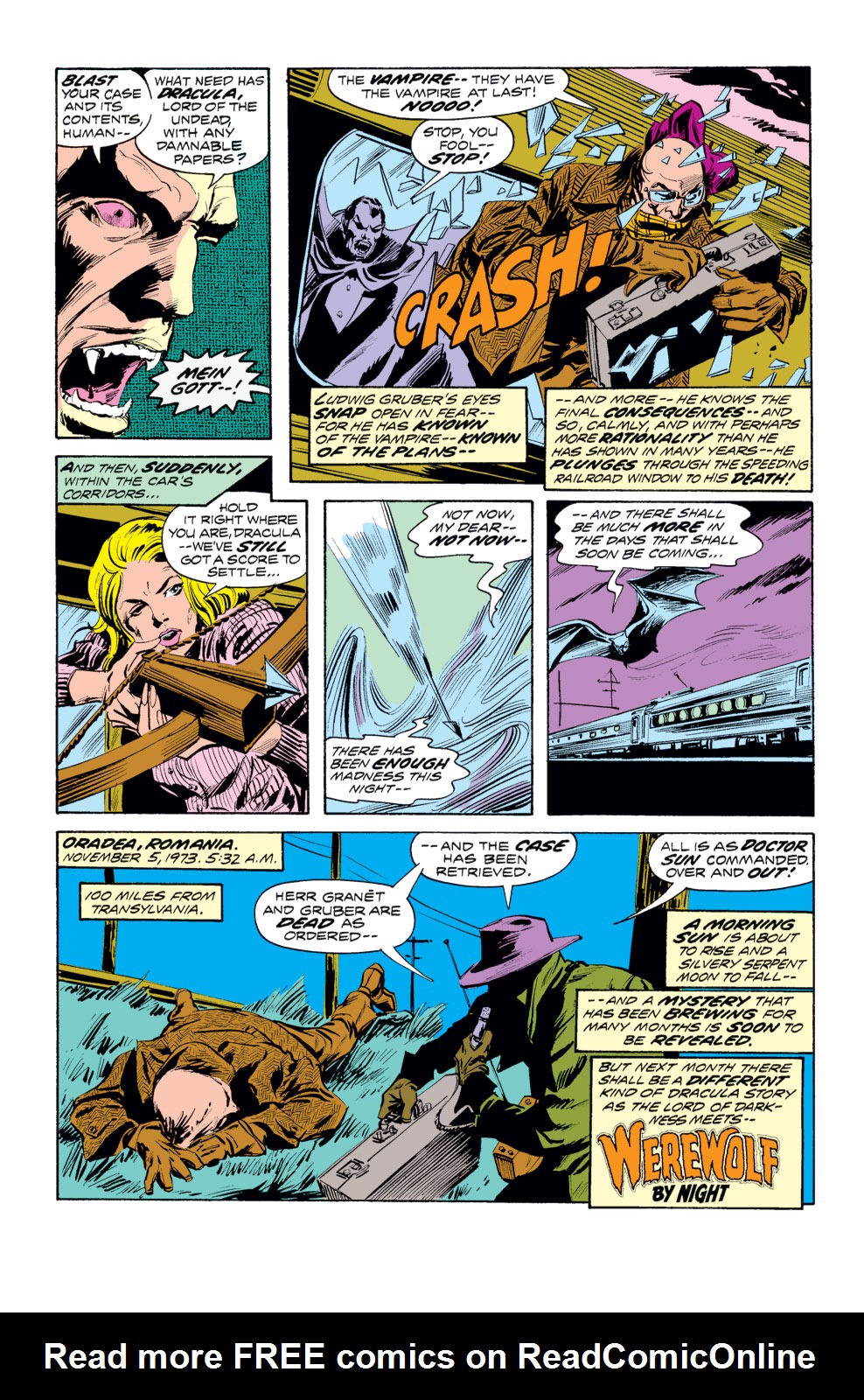 Read online Tomb of Dracula (1972) comic -  Issue #17 - 20