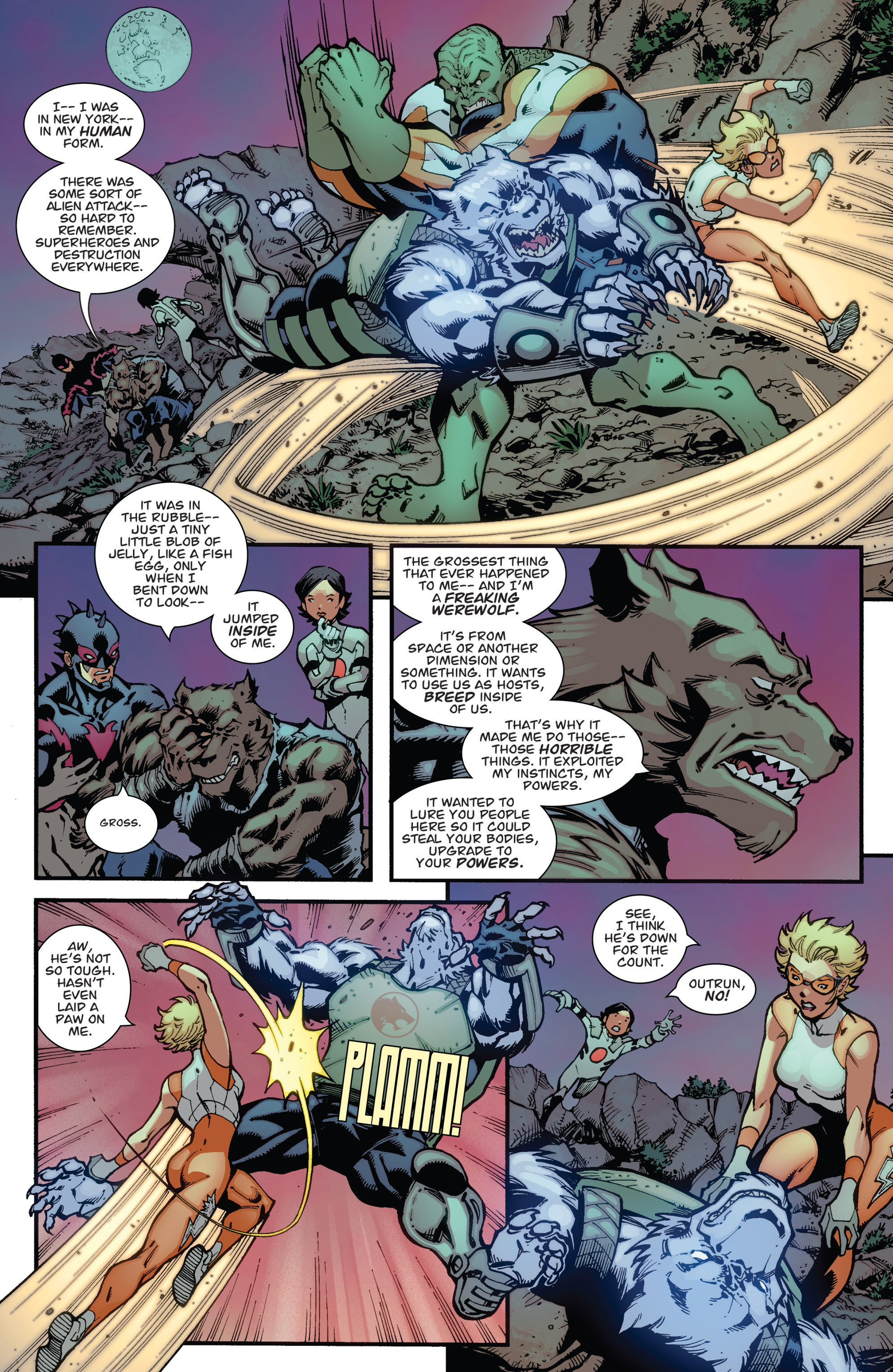 Read online Guarding the Globe (2012) comic -  Issue #3 - 20