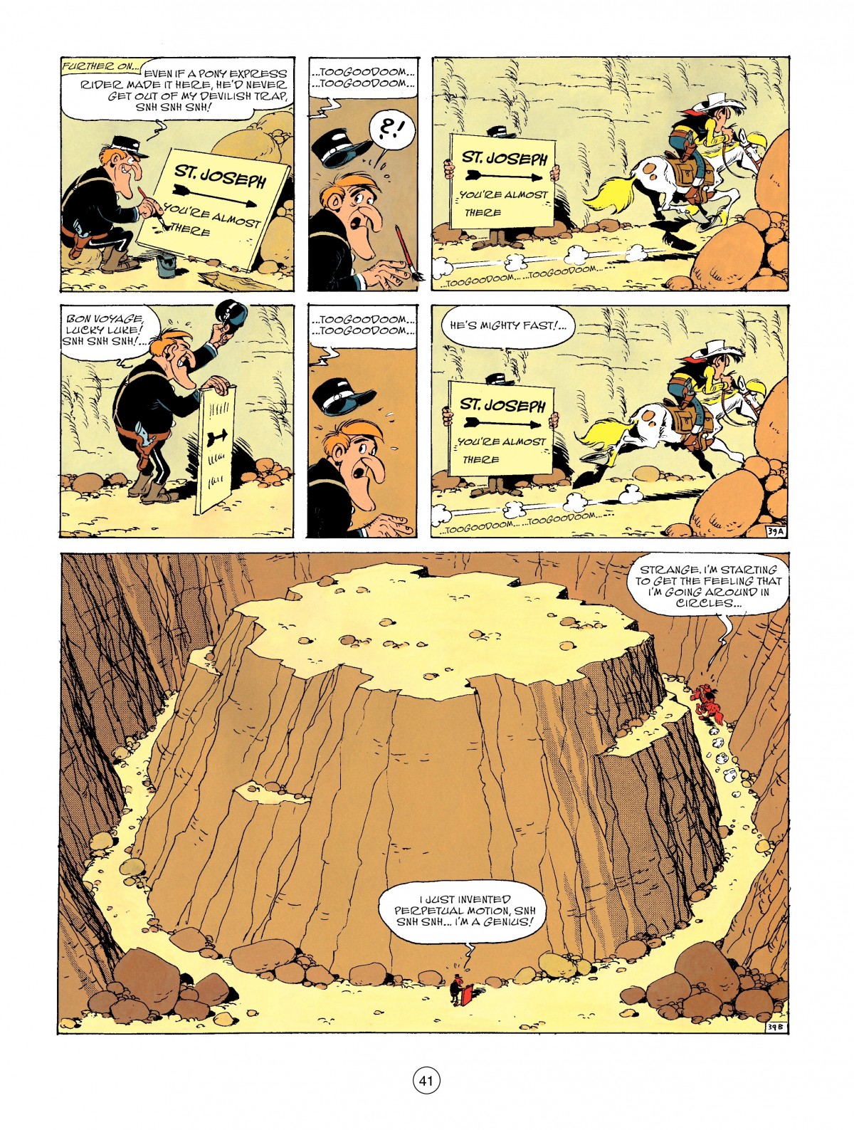 Read online A Lucky Luke Adventure comic -  Issue #46 - 41