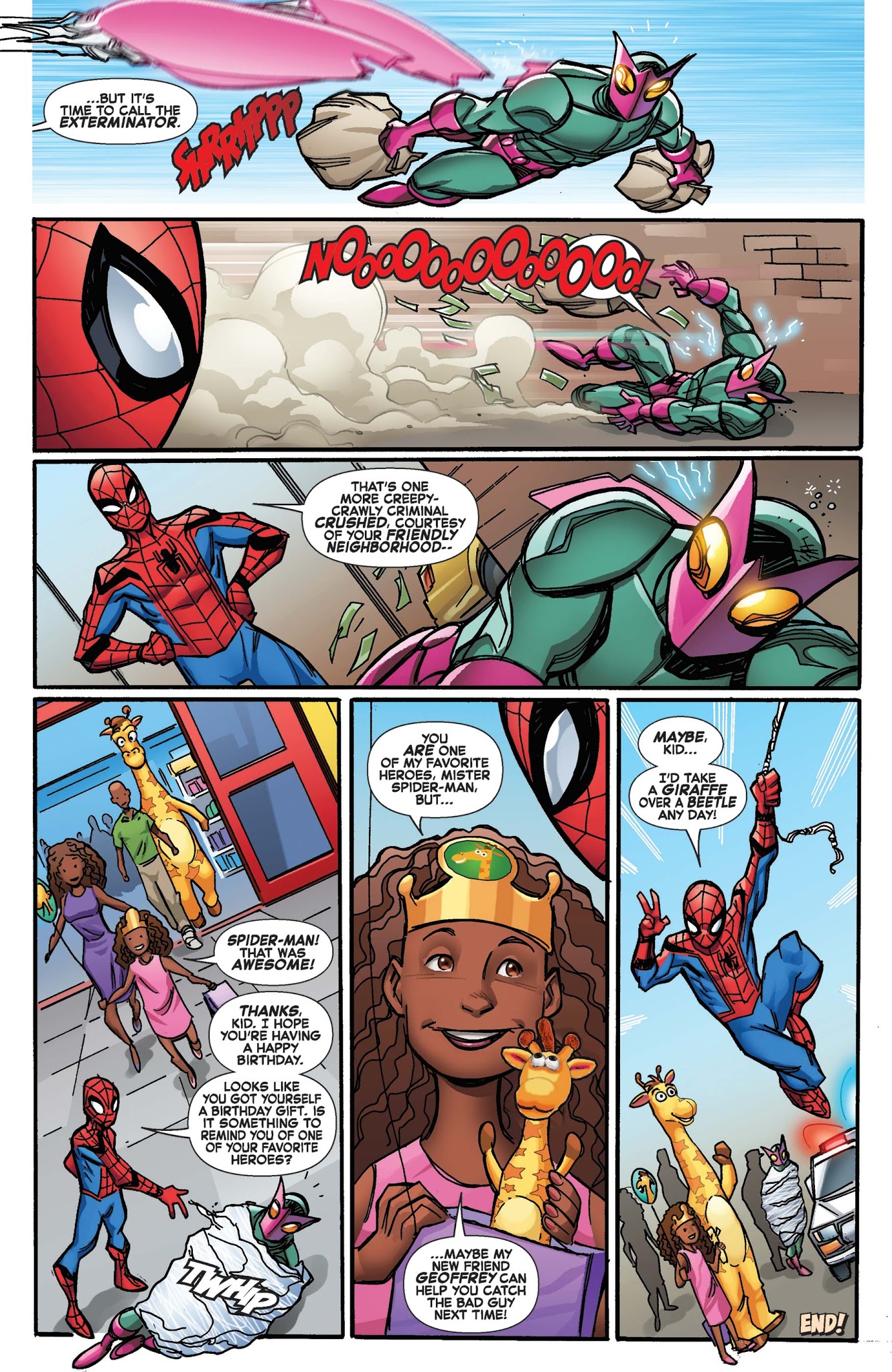 Read online Spider-Man: Homecoming — Fight or Flight comic -  Issue # Full - 9