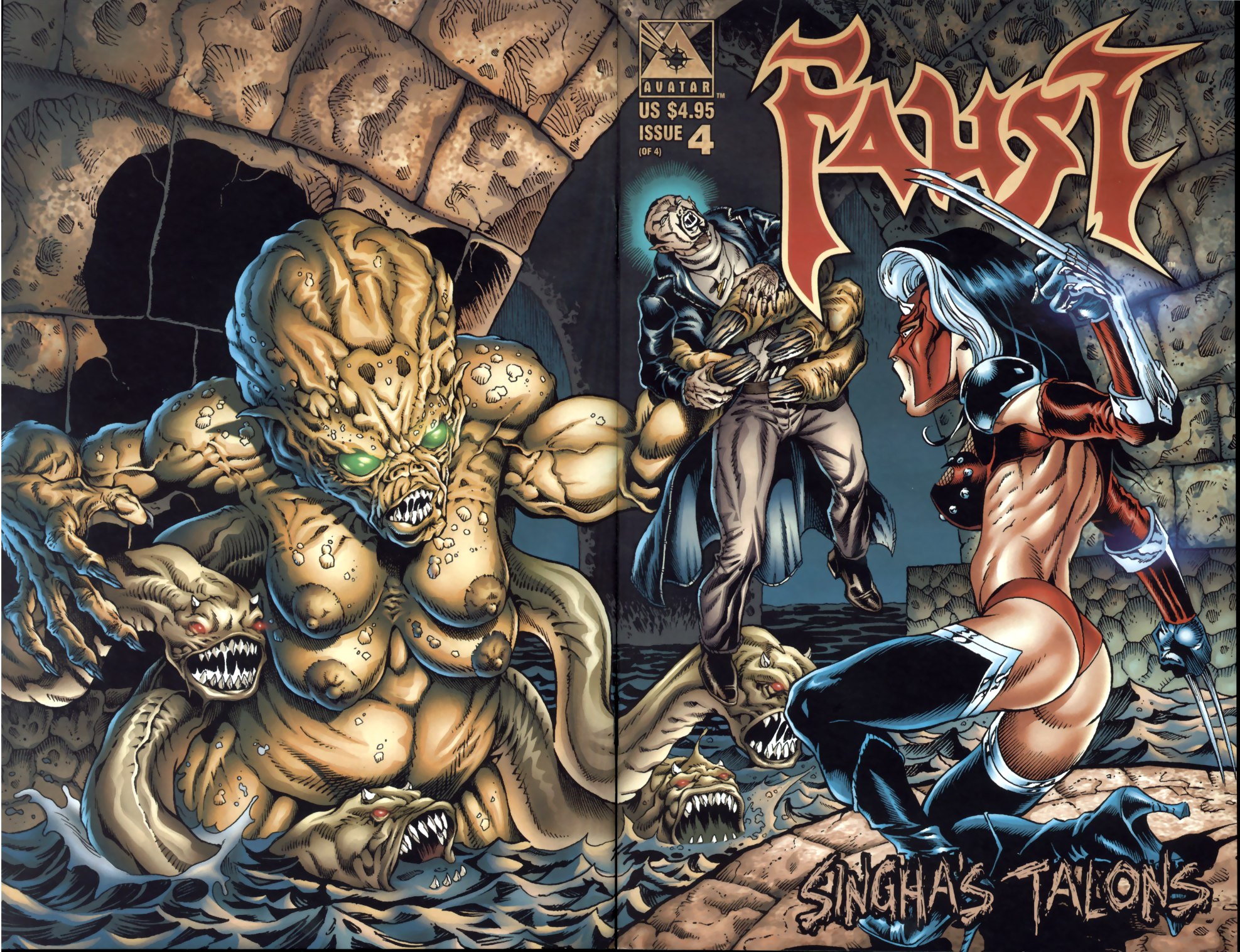 Read online Faust: Singha's Talons comic -  Issue #4 - 3