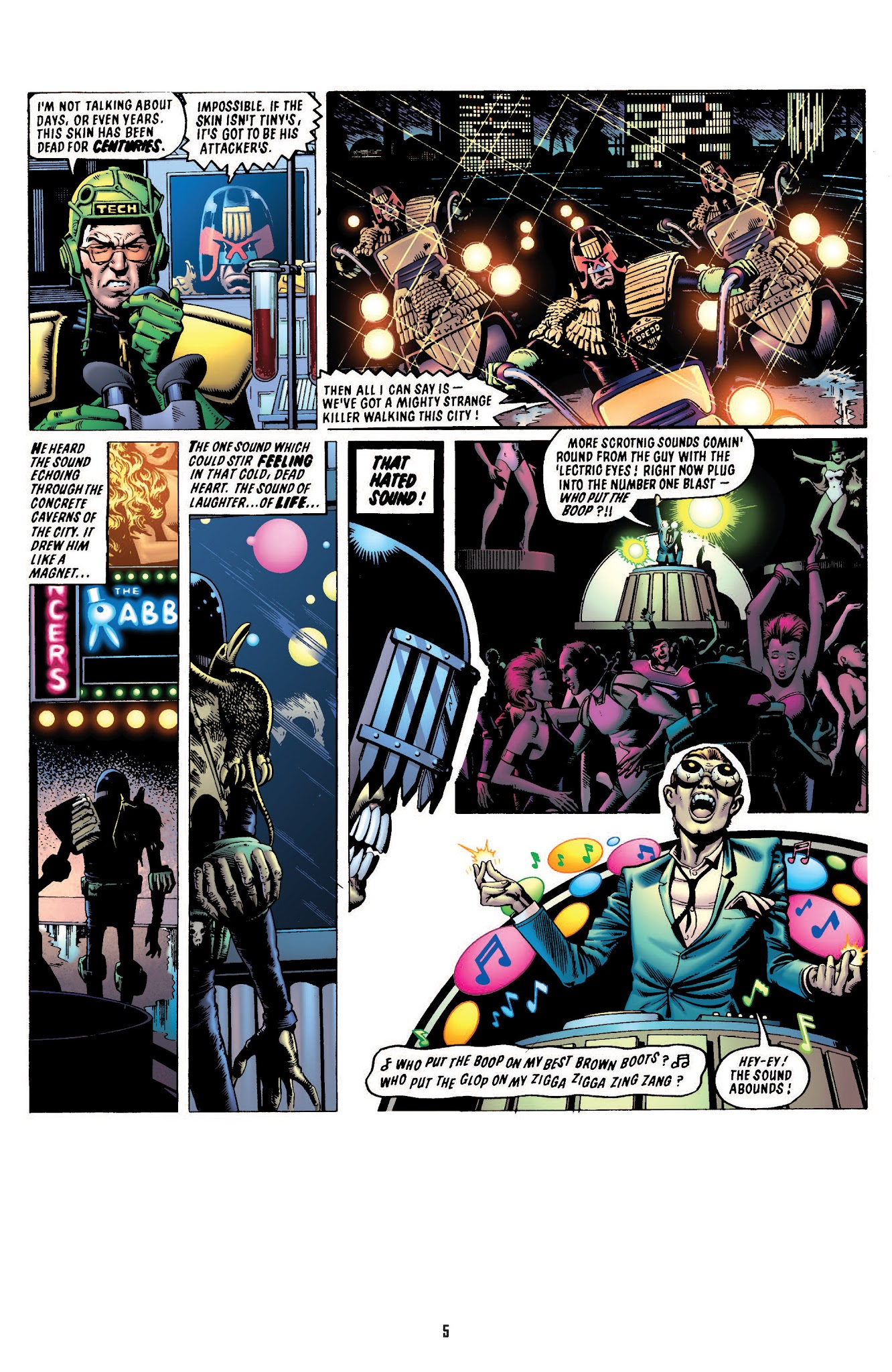 Read online Free Comic Book Day 2013: Judge Dredd Classics comic -  Issue # Full - 5