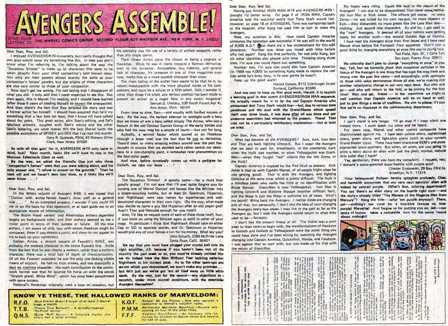 Read online The Avengers (1963) comic -  Issue #74 - 32