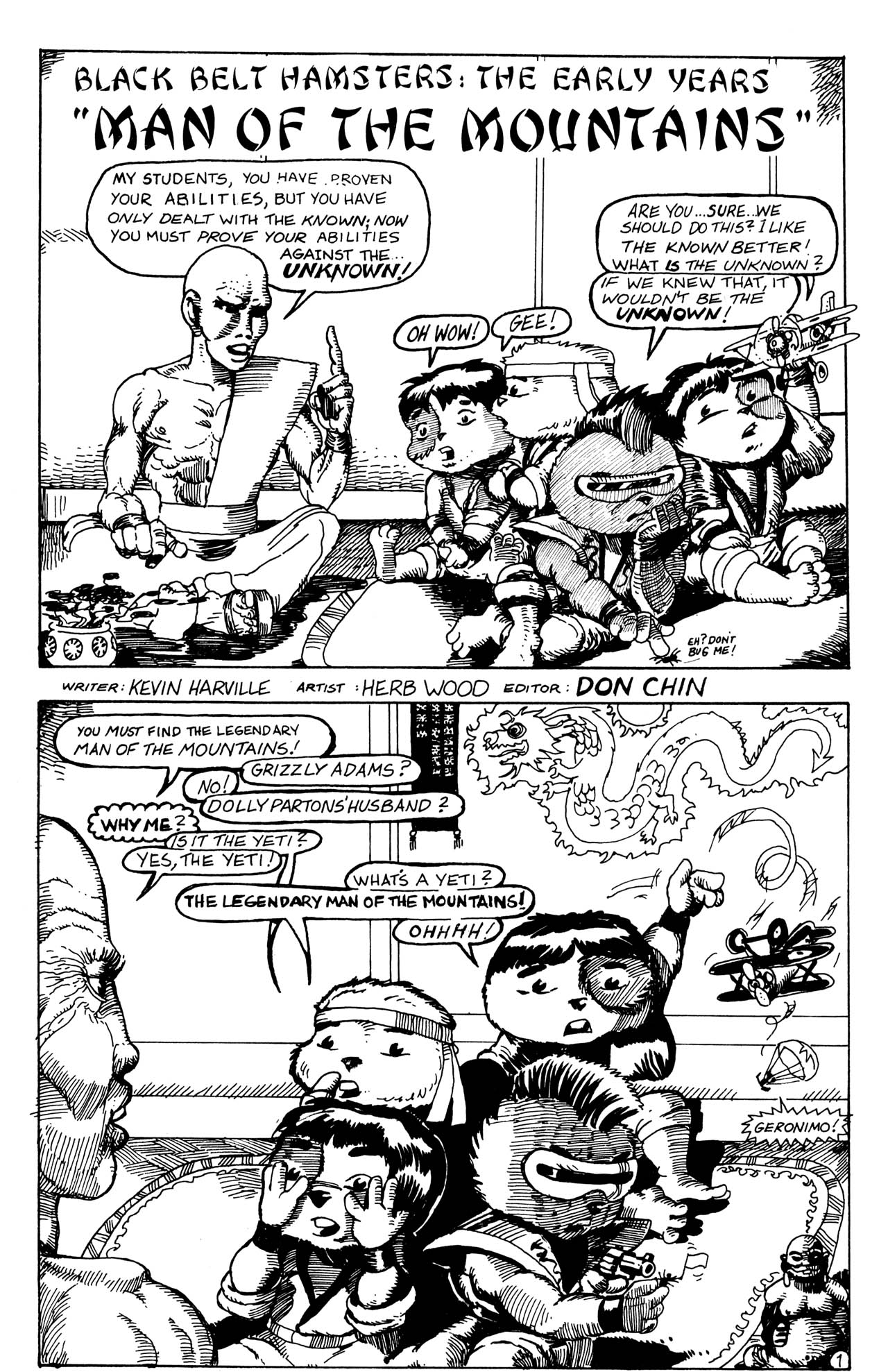 Read online Adolescent Radioactive Black Belt Hamsters comic -  Issue #2 - 27