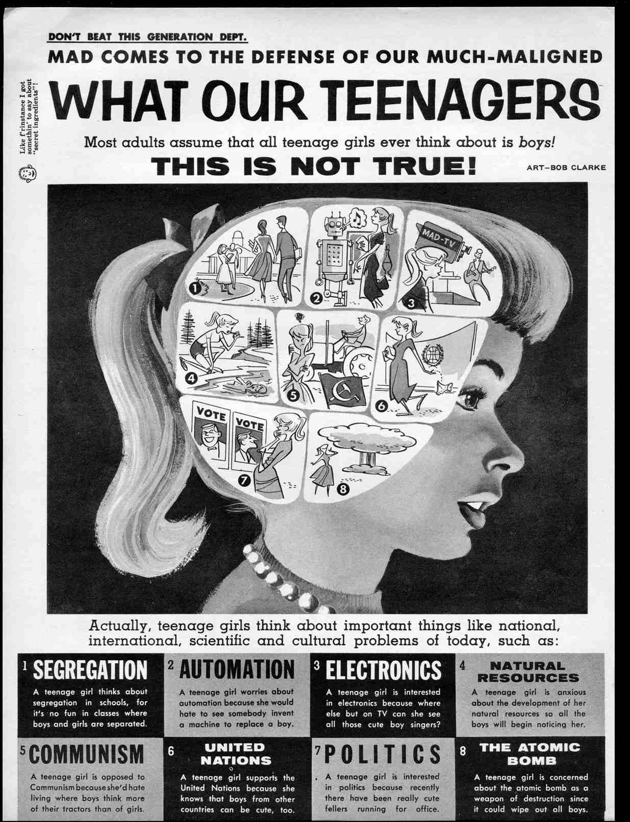 Read online MAD comic -  Issue #50 - 32