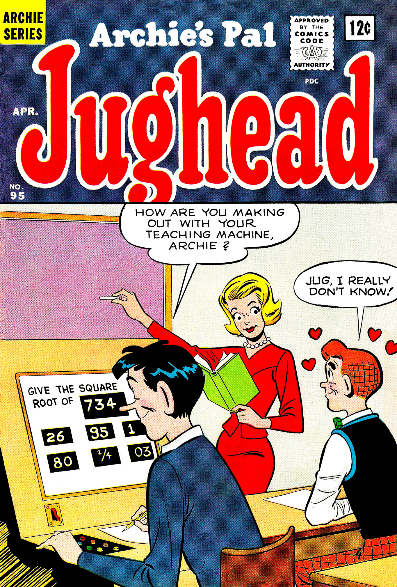 Read online Archie's Pal Jughead comic -  Issue #95 - 1