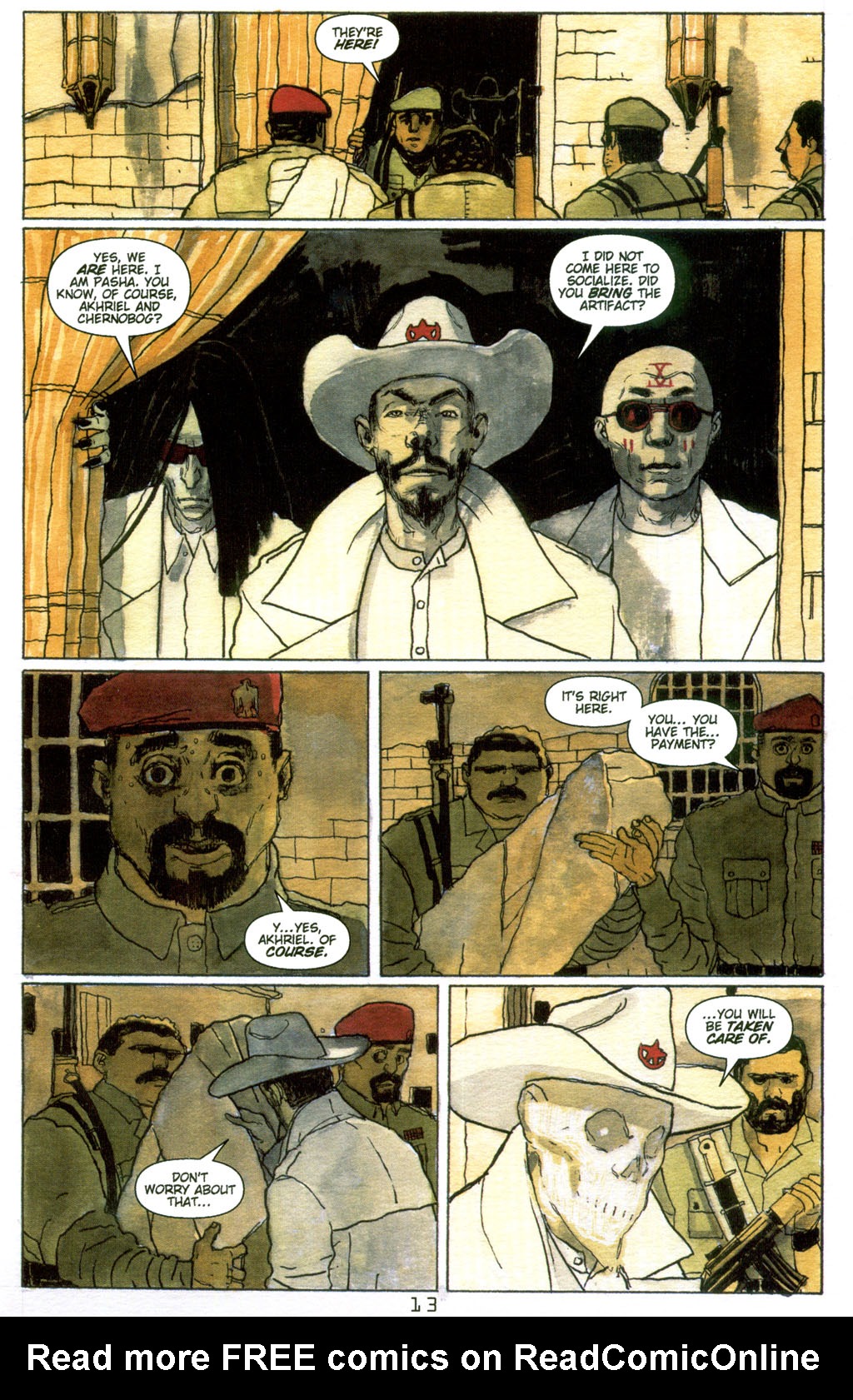Read online CVO: Covert Vampiric Operations - Artifact comic -  Issue #1 - 15