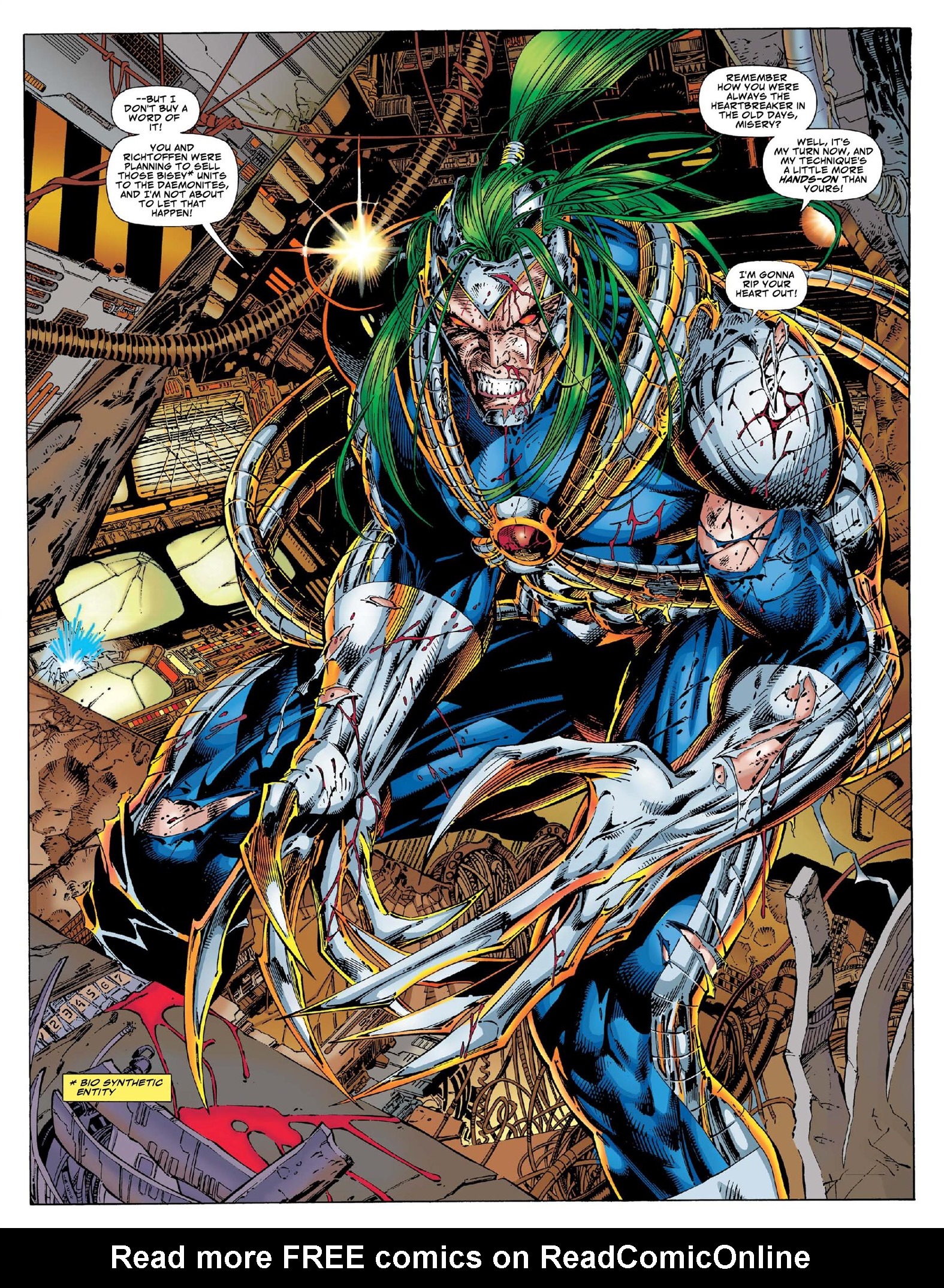 Read online Cyberforce (1992) comic -  Issue # _The Complete Cyberforce (Part 3) - 71