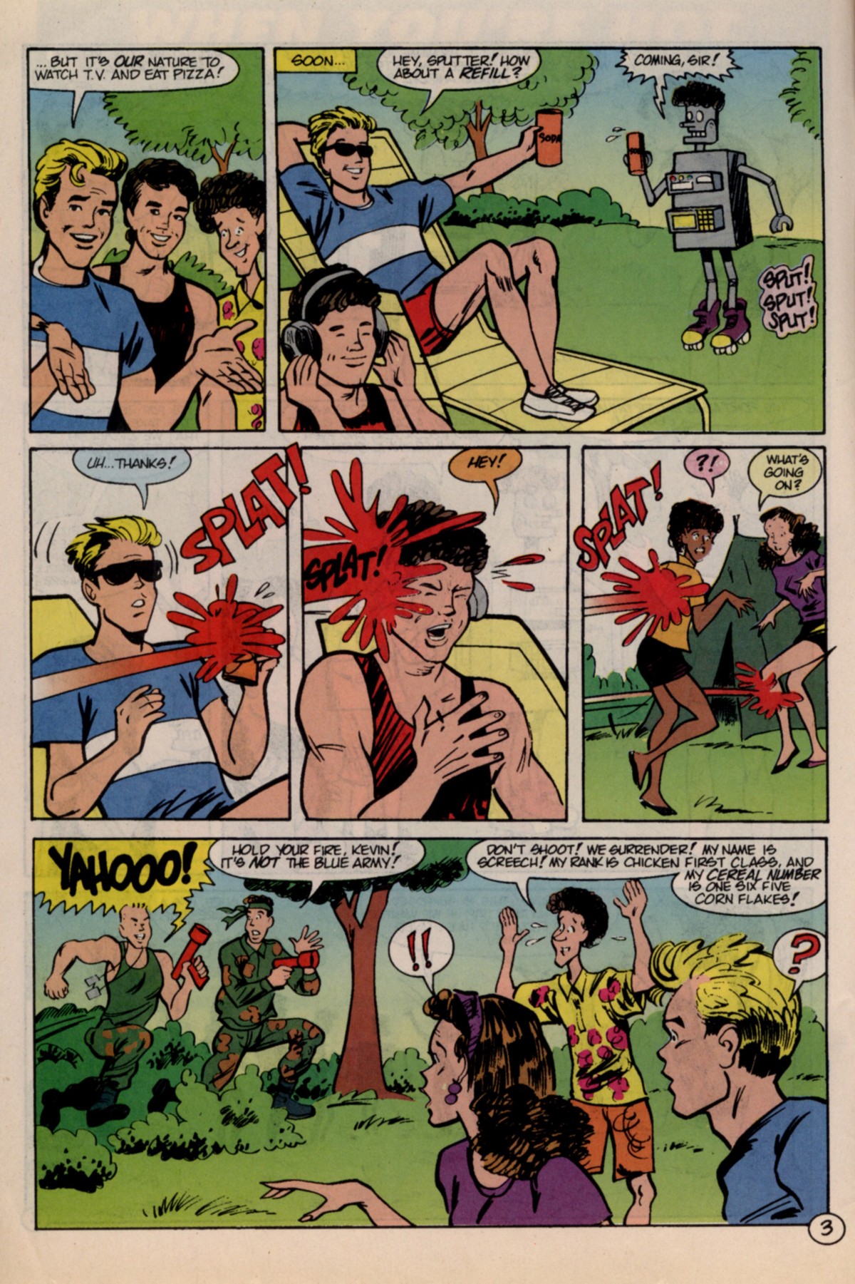 Read online Saved By The Bell comic -  Issue #5 - 6
