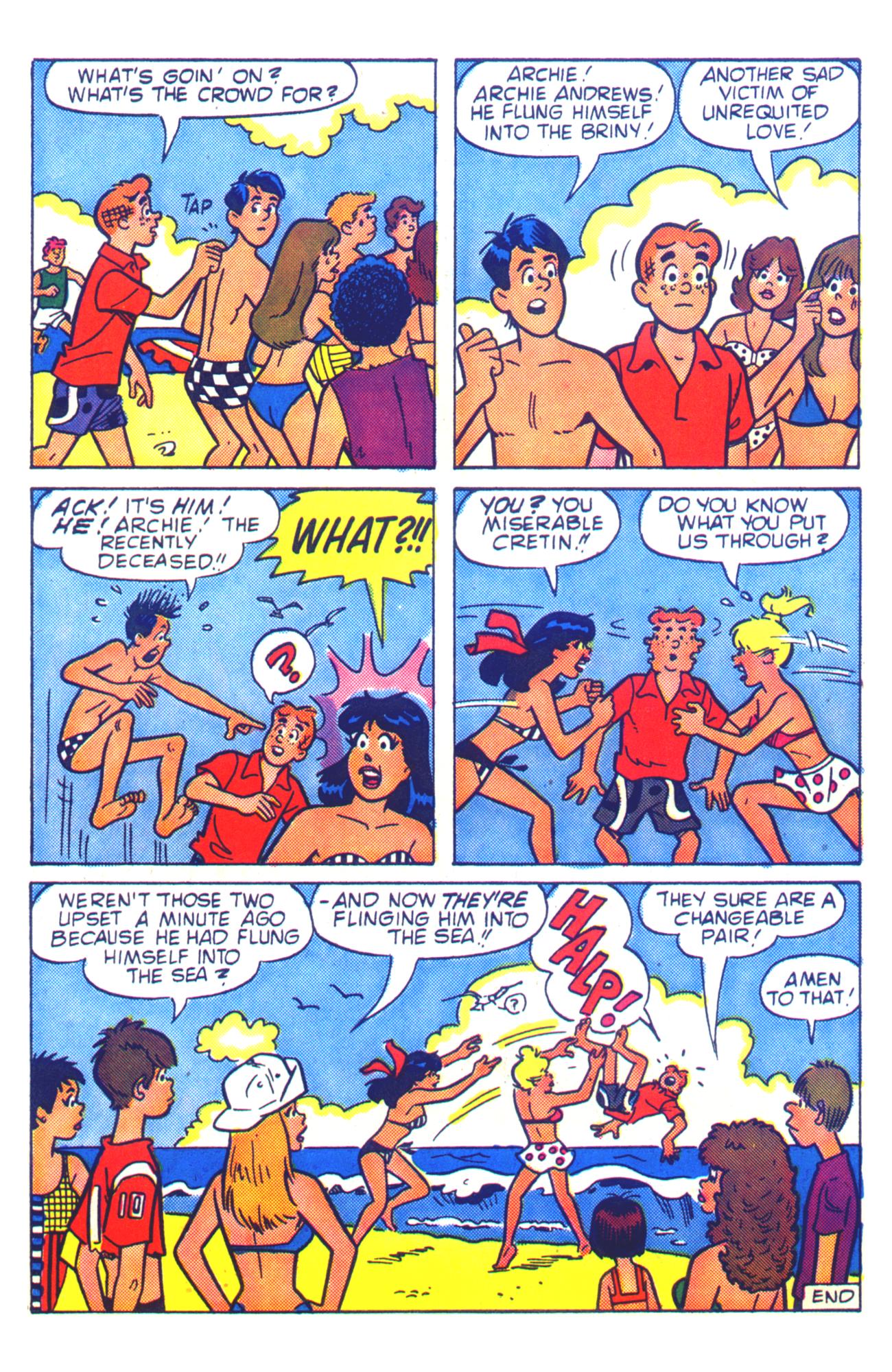 Read online Archie Giant Series Magazine comic -  Issue #585 - 8