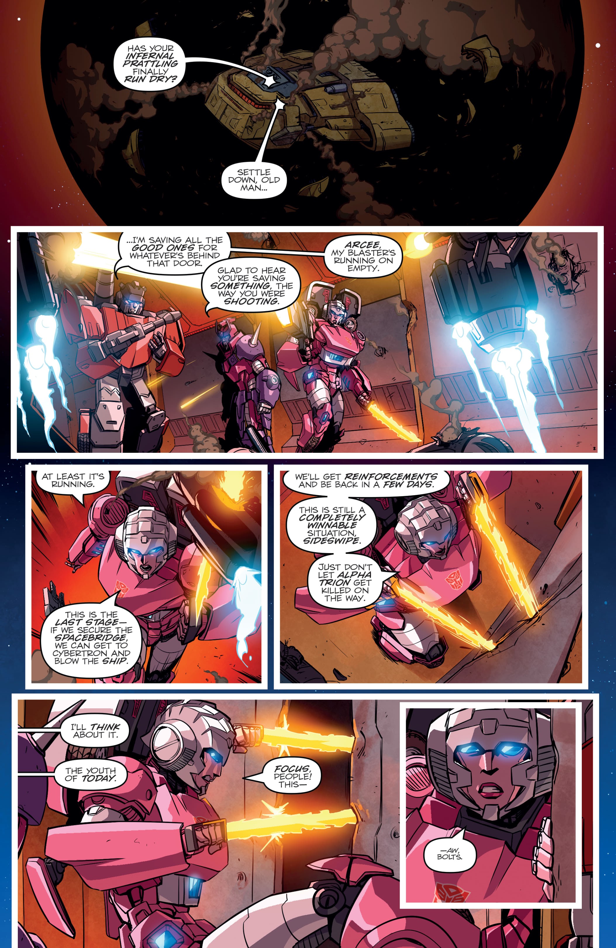 Read online Transformers: The IDW Collection Phase Two comic -  Issue # TPB 11 (Part 1) - 96