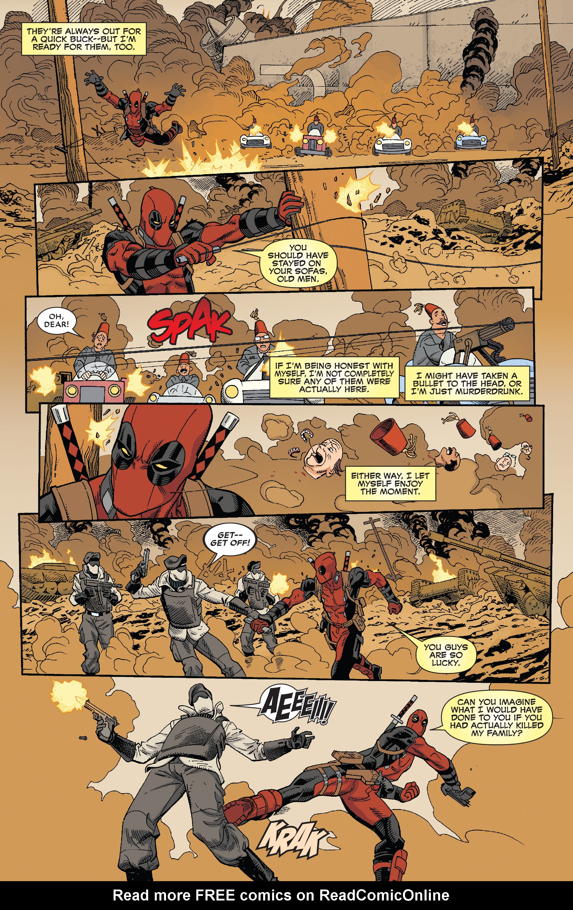 Read online Deadpool Flashbacks comic -  Issue # Full - 107