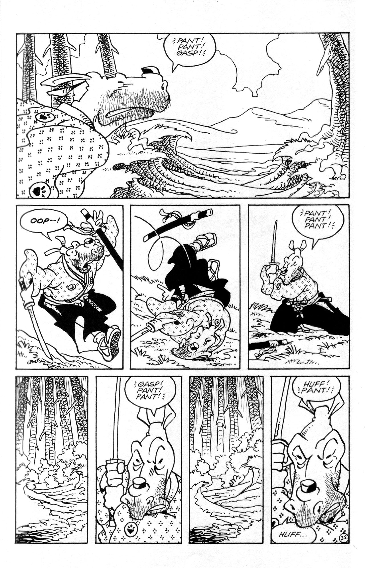 Read online Usagi Yojimbo (1996) comic -  Issue #110 - 25